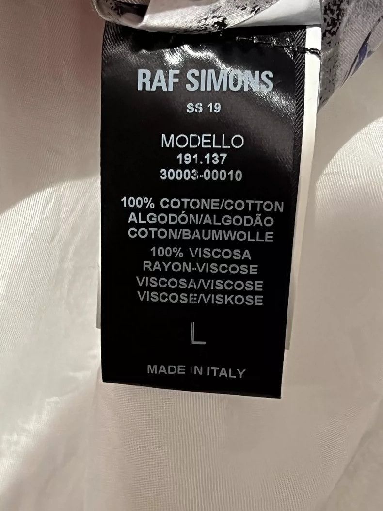 Raf Simons Raf Simons SS19 Layered White T-Shirt L Size-2506 Size US L / EU 52-54 / 3 - 6 Thumbnail