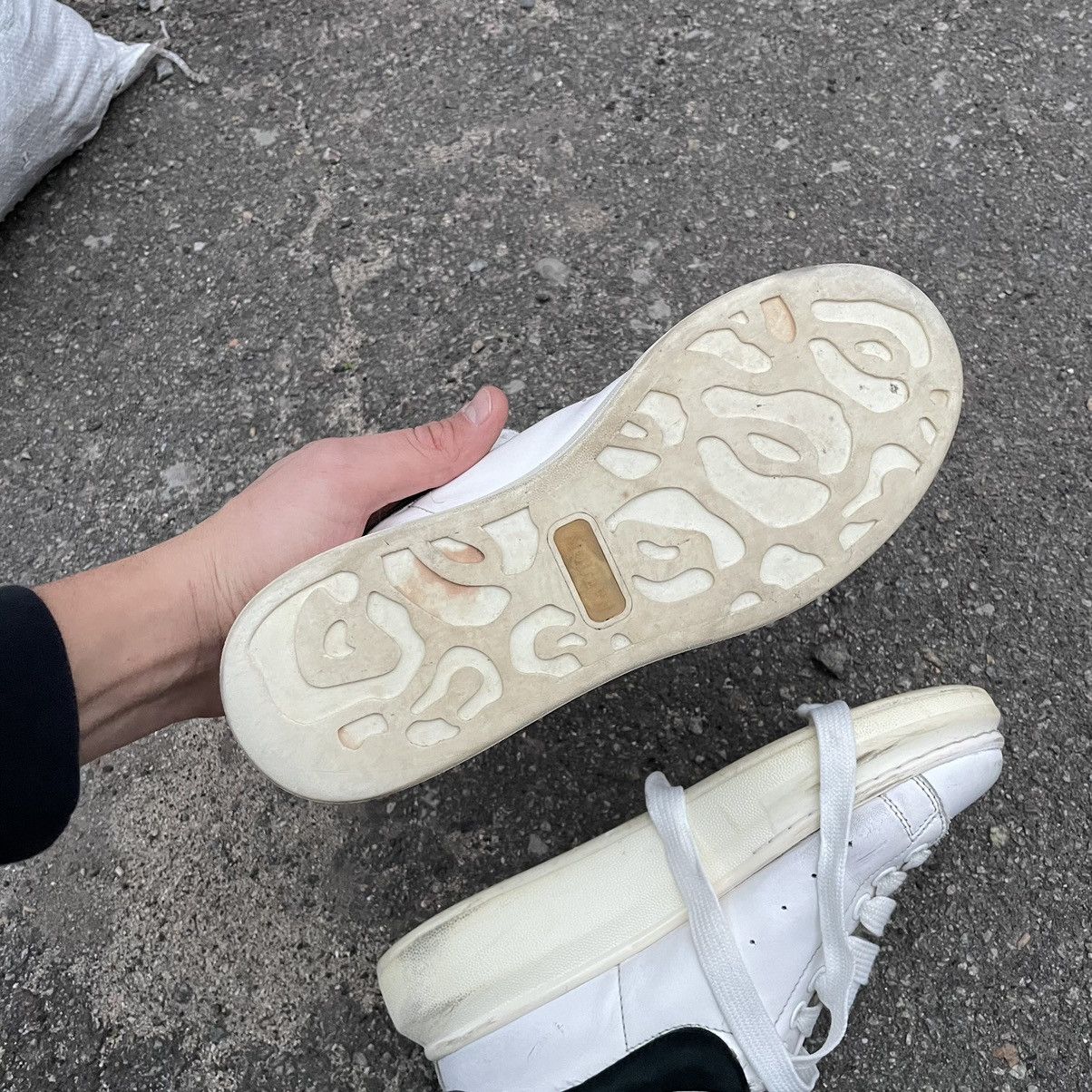 If Six Was Nine 39 Alexander McQueen white shoes distress sneakers mcq chrom Size US 6 / EU 39 - 7 Thumbnail