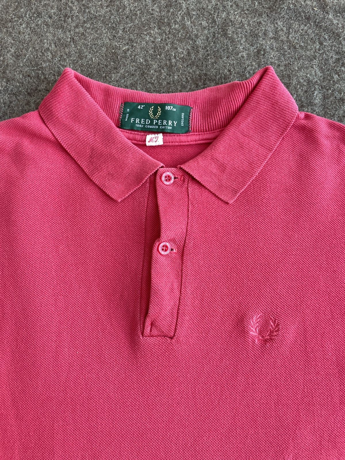 Fred Perry Fred Perry Vintage Polo T-Shirt Size US M / EU 48-50 / 2 - 2 Thumbnail