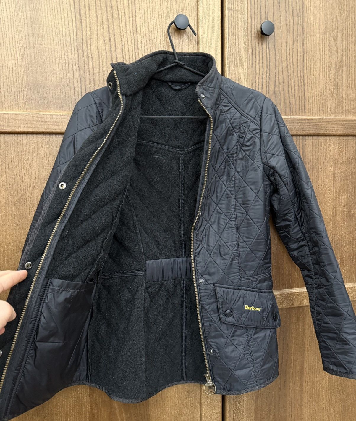 Barbour Barbour Cavalary Polarquilt Navy Blue Jacket Size S / US 4 / IT 40 - 6 Thumbnail