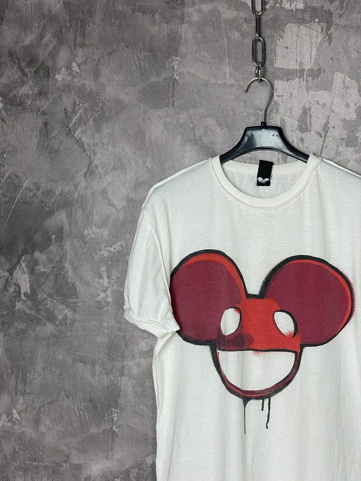 Band Tees × Vintage Vintage Deadmau5 Electronic DJ T-shirt Size US S / EU 44-46 / 1 - 3 Thumbnail