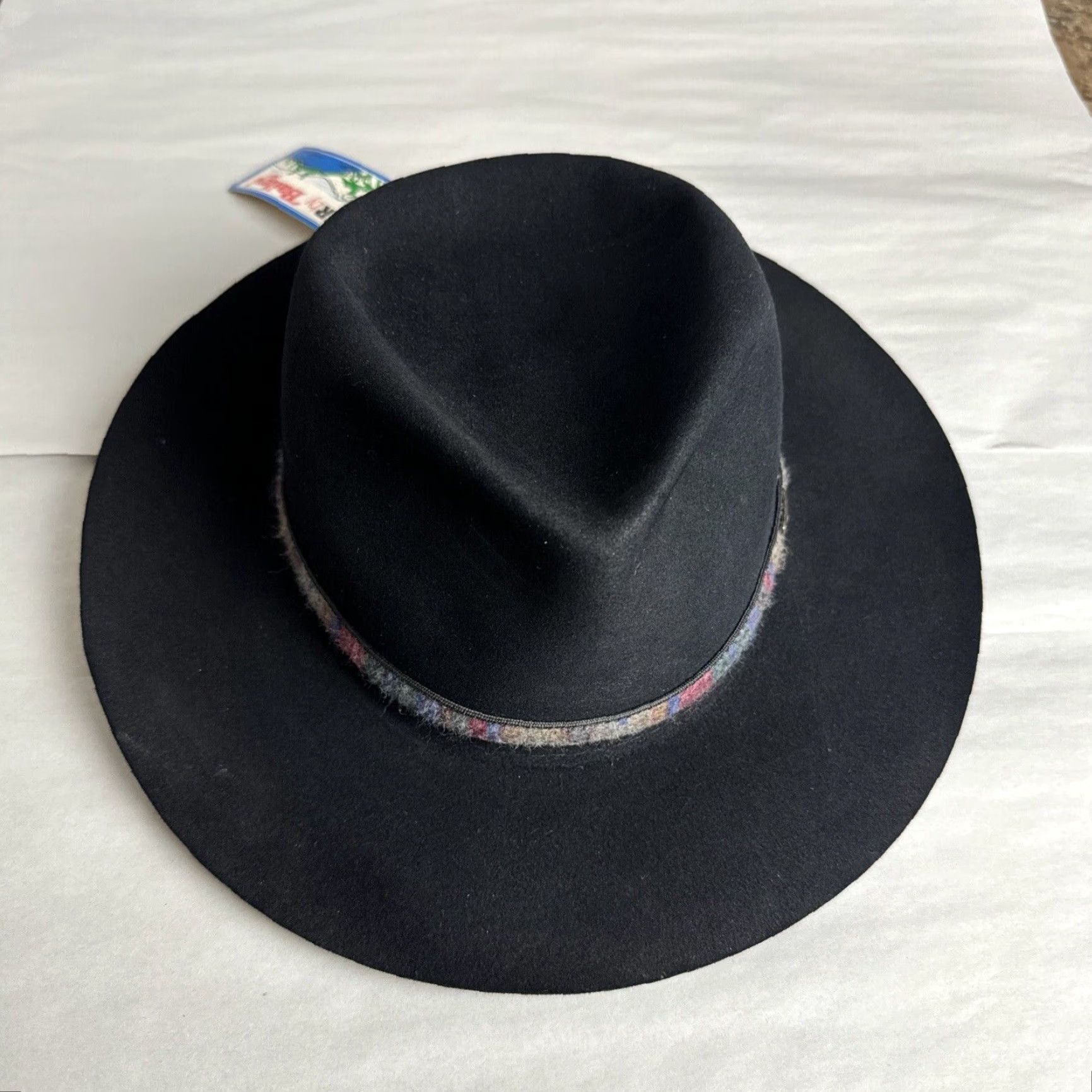 Bailey 44 Bailey Wind River Shasta Black Mens Hat 7 1/2 Cowboy Hat Mens Size 7 1/2 Black Bailey Wind River Shasta Cowboys Size ONE SIZE - 2 Thumbnail