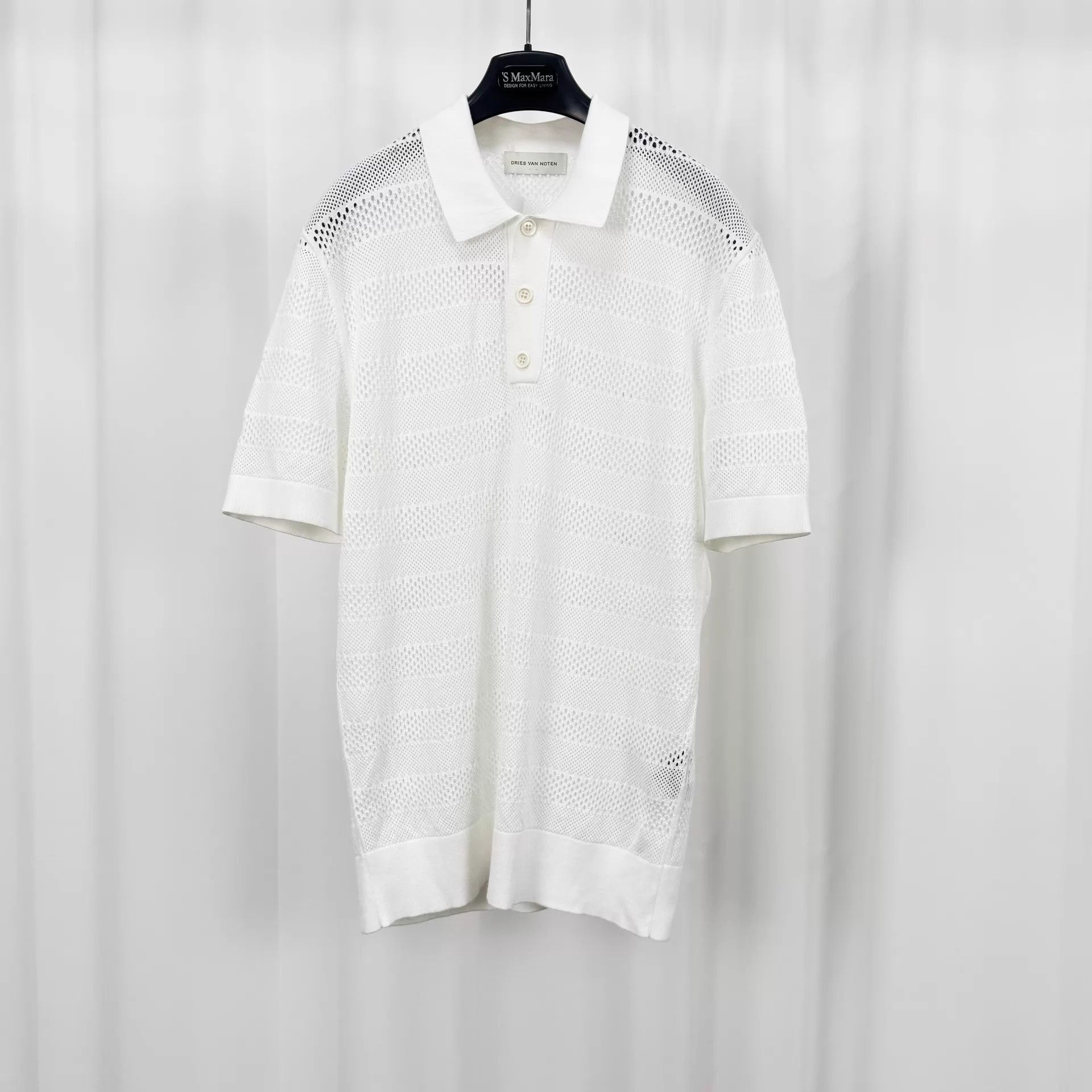 Dries Van Noten Dries Van Noten 25fw Open Knit S/Sleeve L 99N KL11417 Size US L / EU 52-54 / 3 - 1 Thumbnail