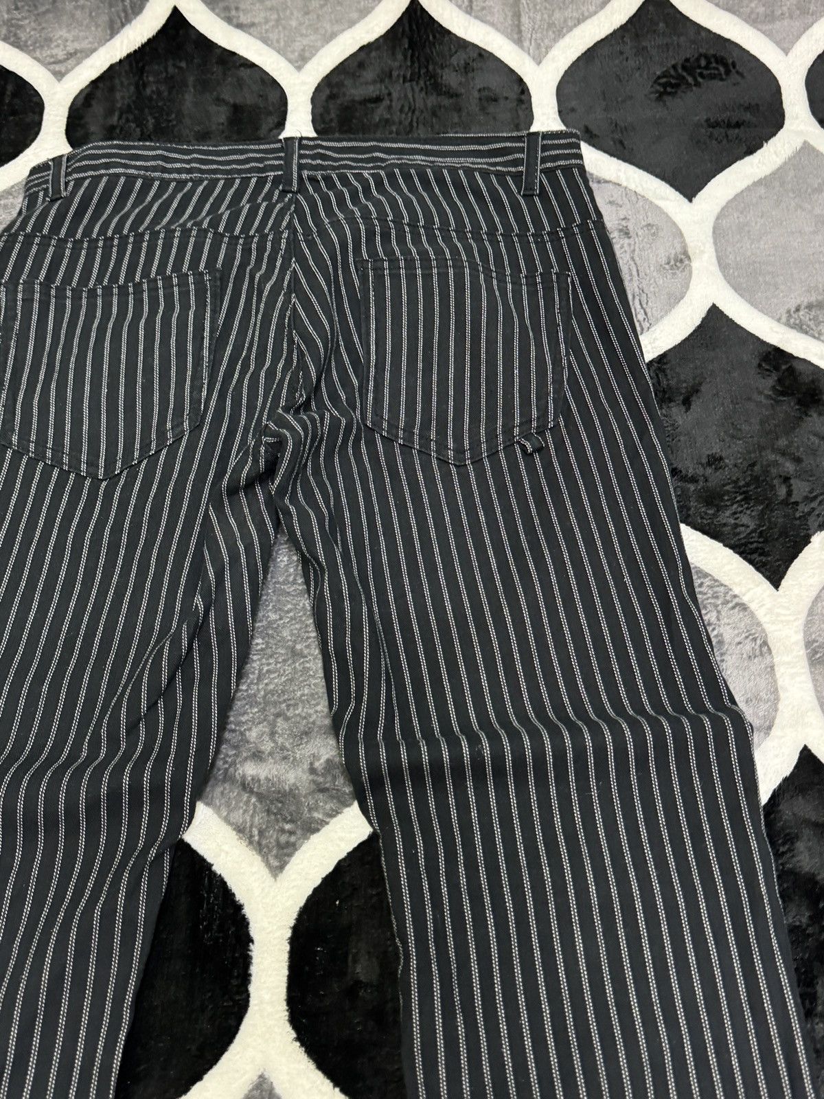 Tornado Mart Vintage Semantic Design Pinstripe Retro Pant Size US 32 / EU 48 - 11 Thumbnail