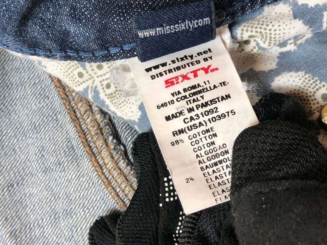 Miss Sixty Vintage Miss Sixty Regular Fit Denim Jeans Size 26 Size 26" / US 2 / IT 38 - 2 Thumbnail
