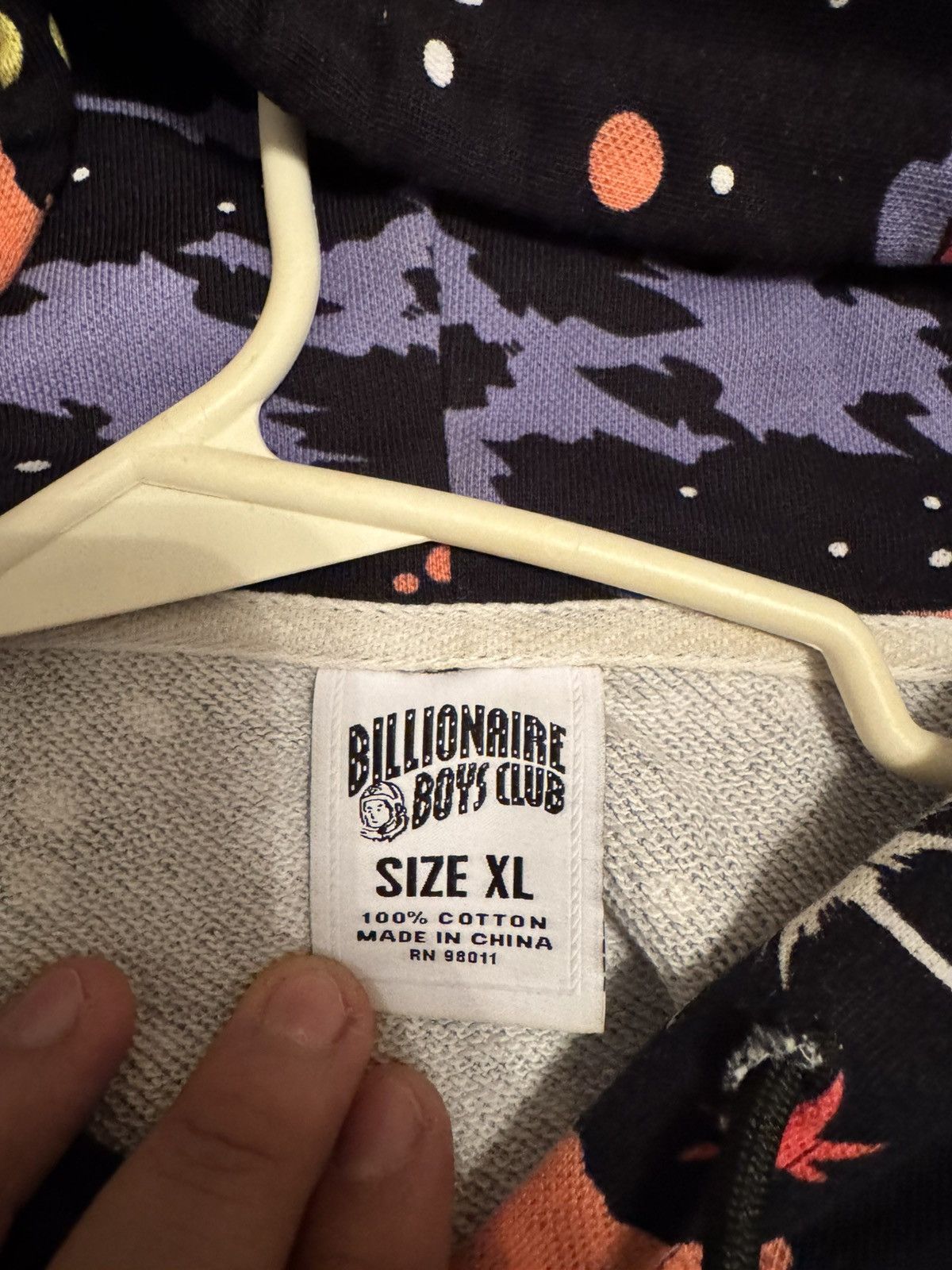 Billionaire Boys Club Billionaire Boys Club Galaxy Hoodie Size US XL / EU 56 / 4 - 8 Thumbnail