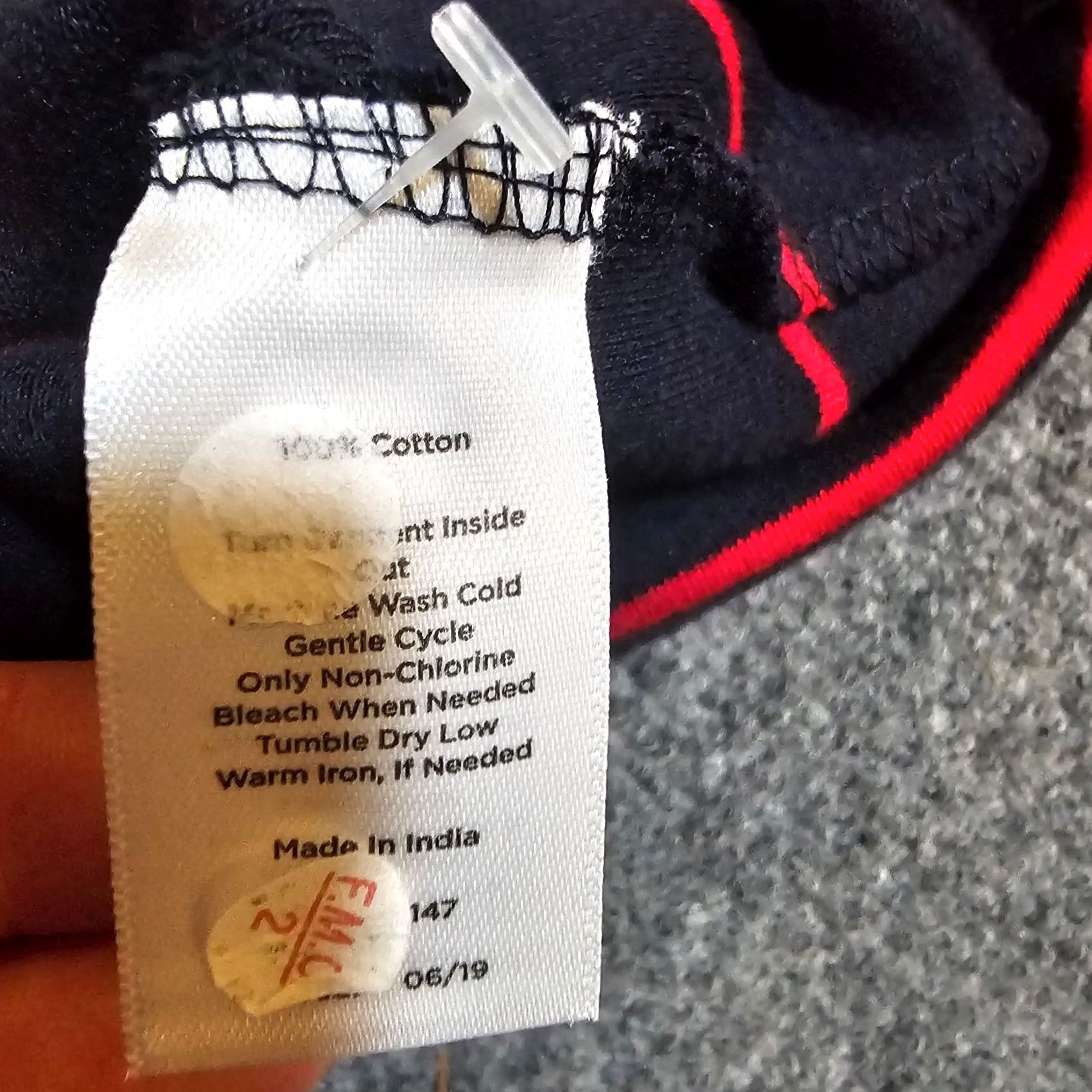 Talbots Talbots Dress Women Petite Medium Blue Red Striped Sheath Fitted Stretch Casual Knit Navy Black?? Size M / US 6-8 / IT 42-44 - 7 Thumbnail