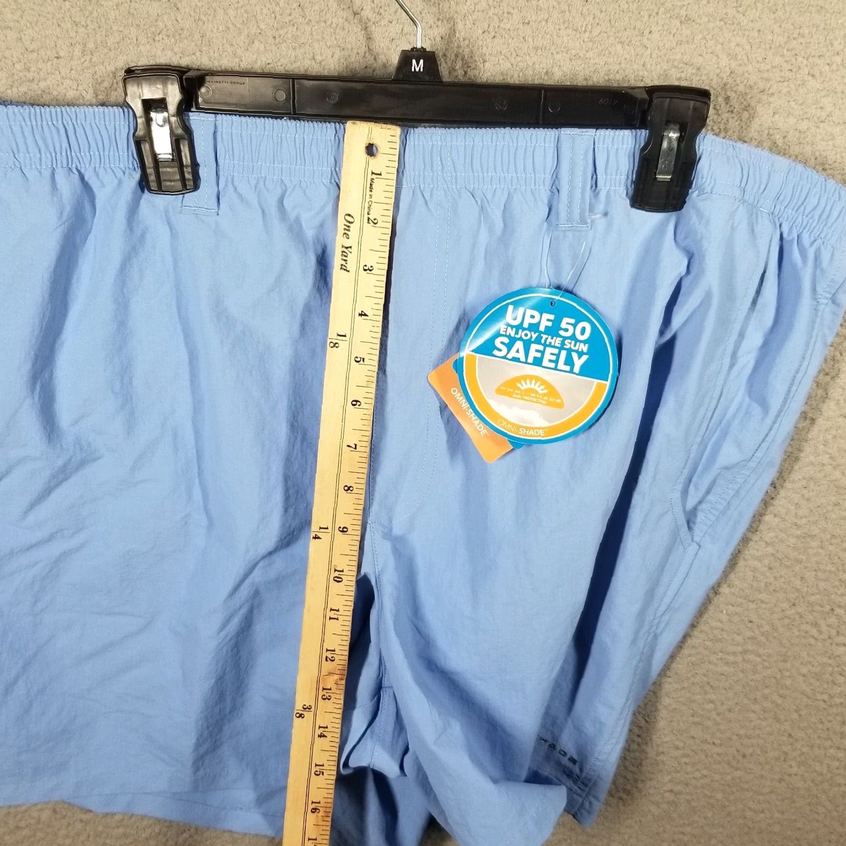 Vintage Columbia VINTAGE Men's PFG Backcast III Water Shorts 2XL 6" Inseam Blue Outdoor Fishing NWT Size US 39 - 6 Thumbnail