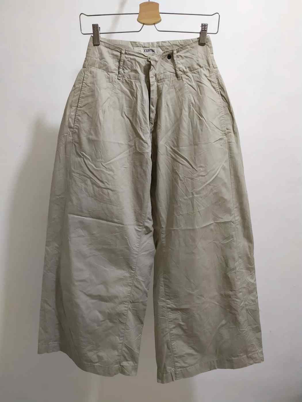 image of Kapital Pants Trouser Design Hakama Japanese Pants in Mix, Women's (Size 26)