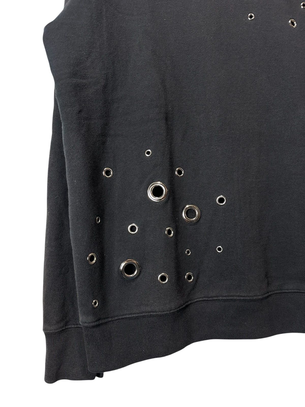 Isamu Katayama Backlash SICK FADED VAMPIRE WEEKEND STUDDED BLACK HOLE SWEATSHIRT Size US L / EU 52-54 / 3 - 3 Thumbnail