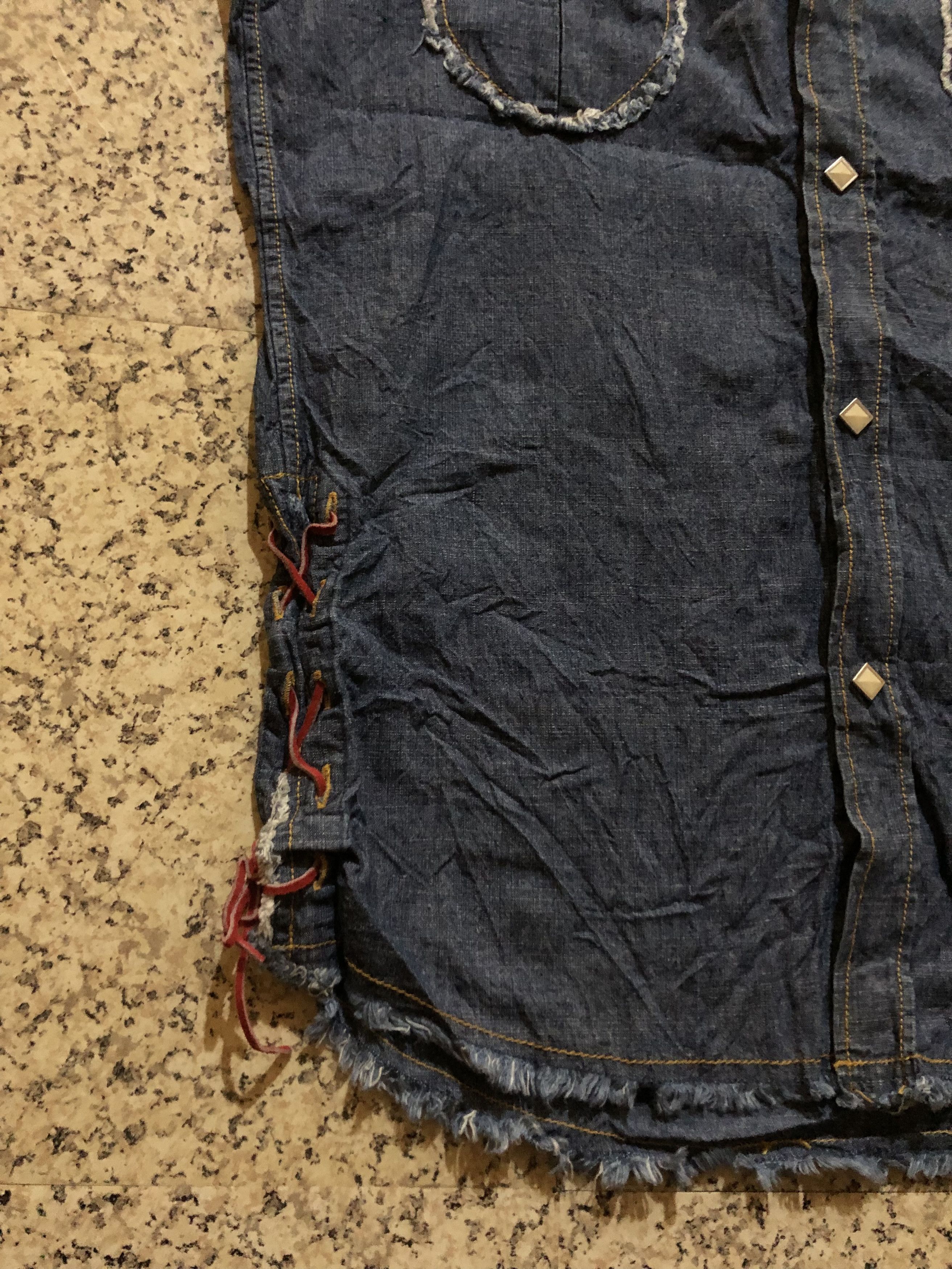 semanticdesign Semantic Design Denim Vest Like Lgb Seditionaries if6was9 Size US M / EU 48-50 / 2 - 3 Thumbnail