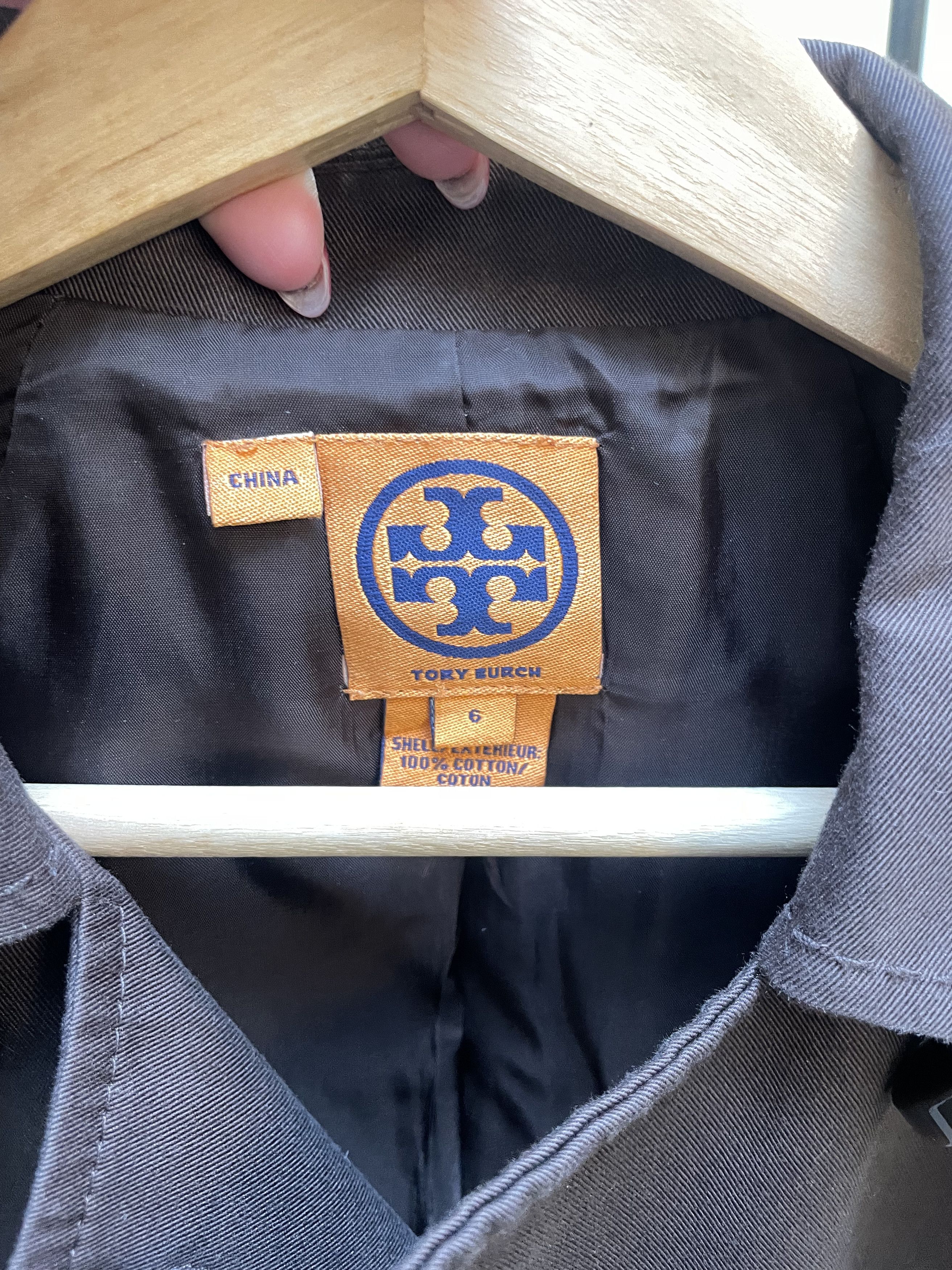 Tory Burch Tory Burch Utility Jacket – Brown (Size 6) Size M / US 6-8 / IT 42-44 - 6 Thumbnail