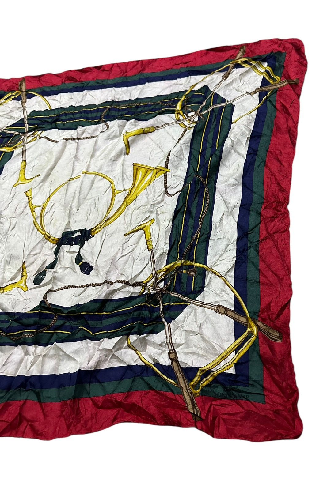 Longchamp Longchamp silk scarf Size ONE SIZE - 3 Thumbnail