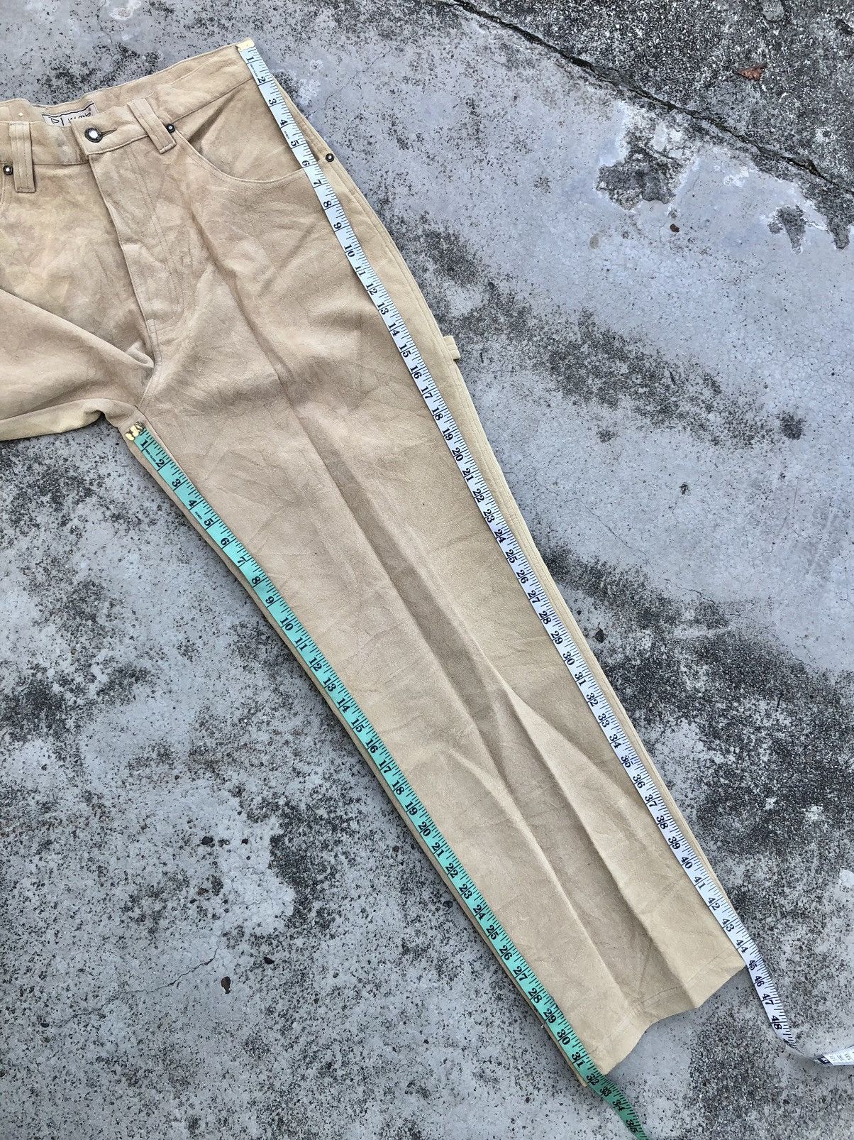 Hypebeast WIDE LEG PJ JEANS CARPENTER PANT Size US 33 - 11 Thumbnail