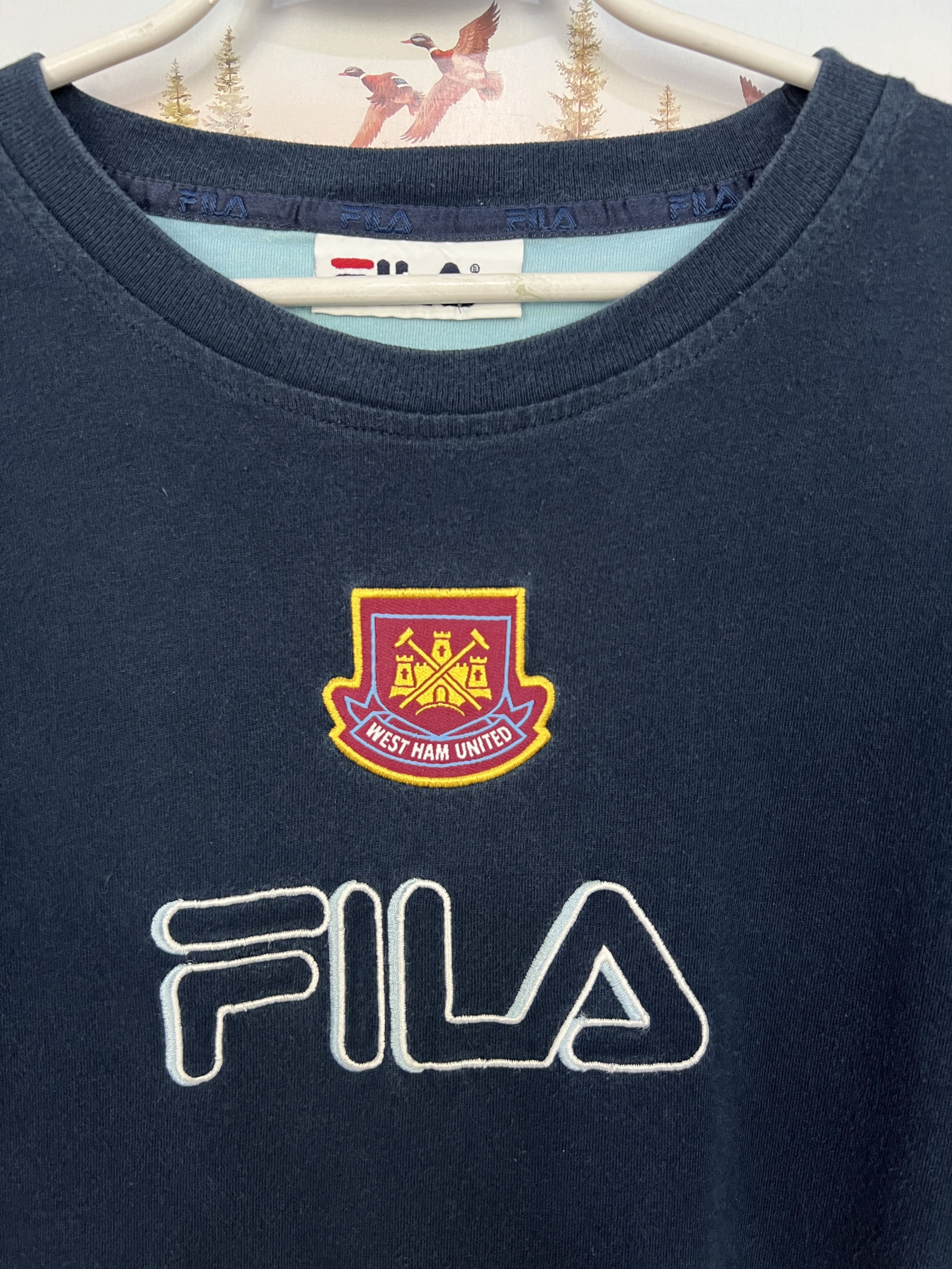 Fila Vintage Fila West Ham United Football Train Shirt Soccer Size US XXL / EU 58 / 5 - 3 Thumbnail