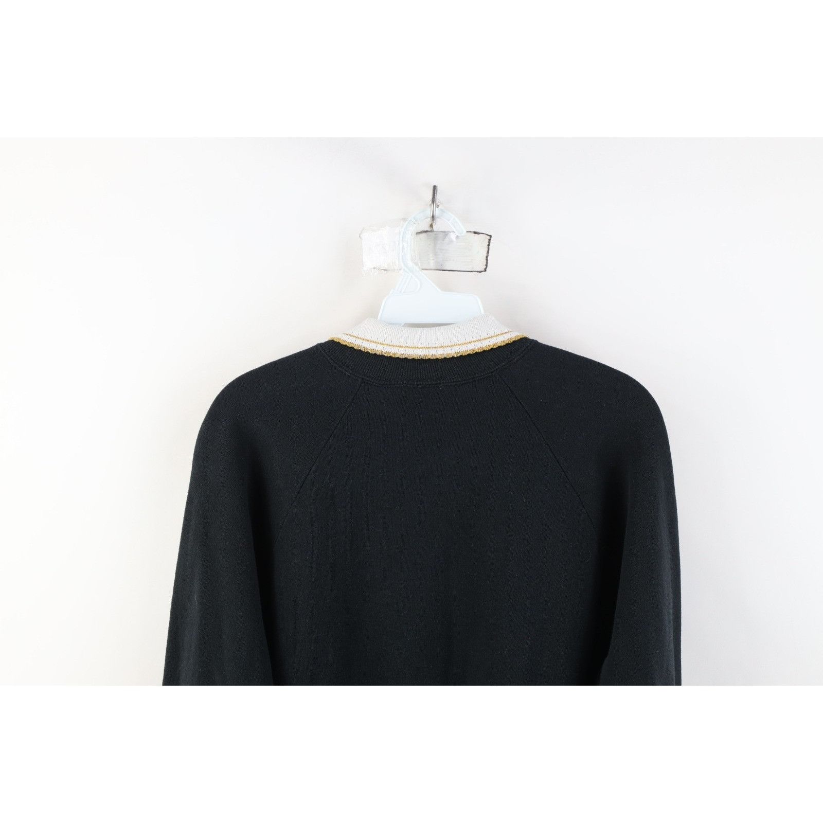 Vintage Vintage 90s Streetwear Faded Christmas Collared Sweatshirt Size XL / US 12-14 / IT 48-50 - 14 Thumbnail