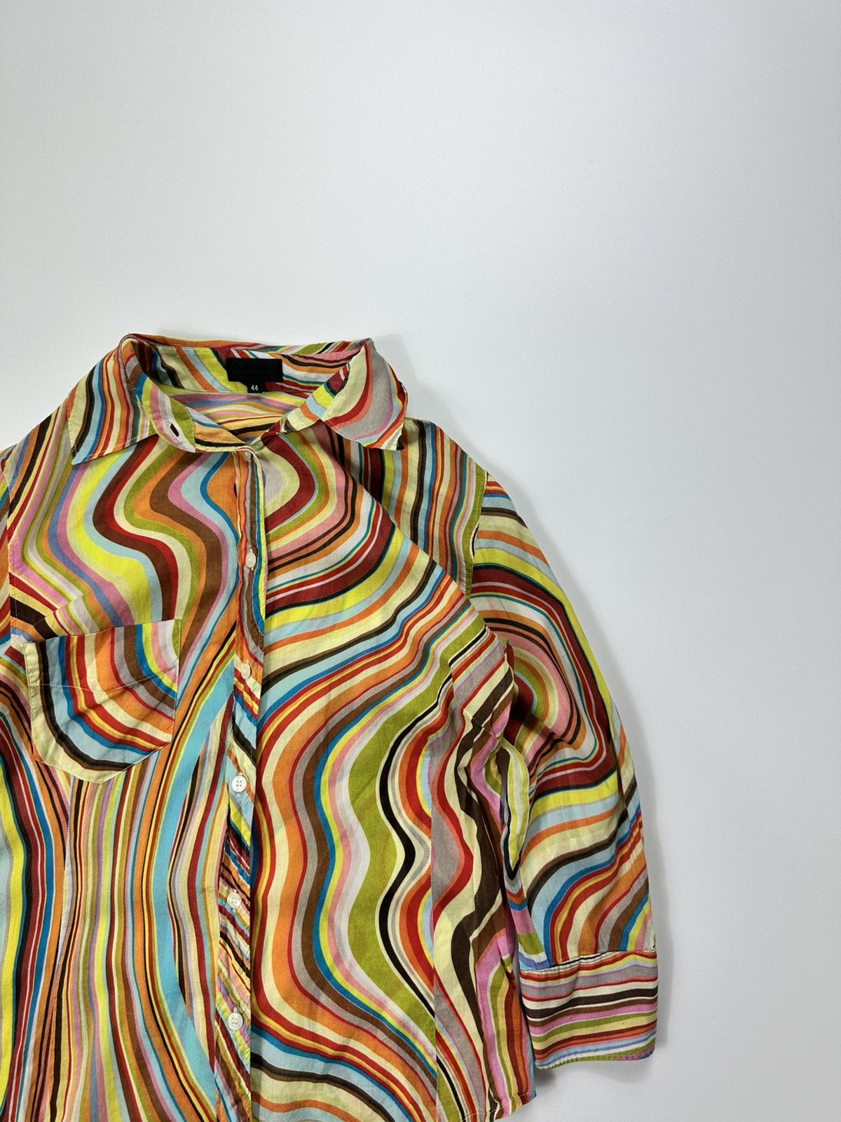 Paul Smith Paul Smith Multicolore Button Shirt Casual Size M / US 6-8 / IT 42-44 - 5 Thumbnail