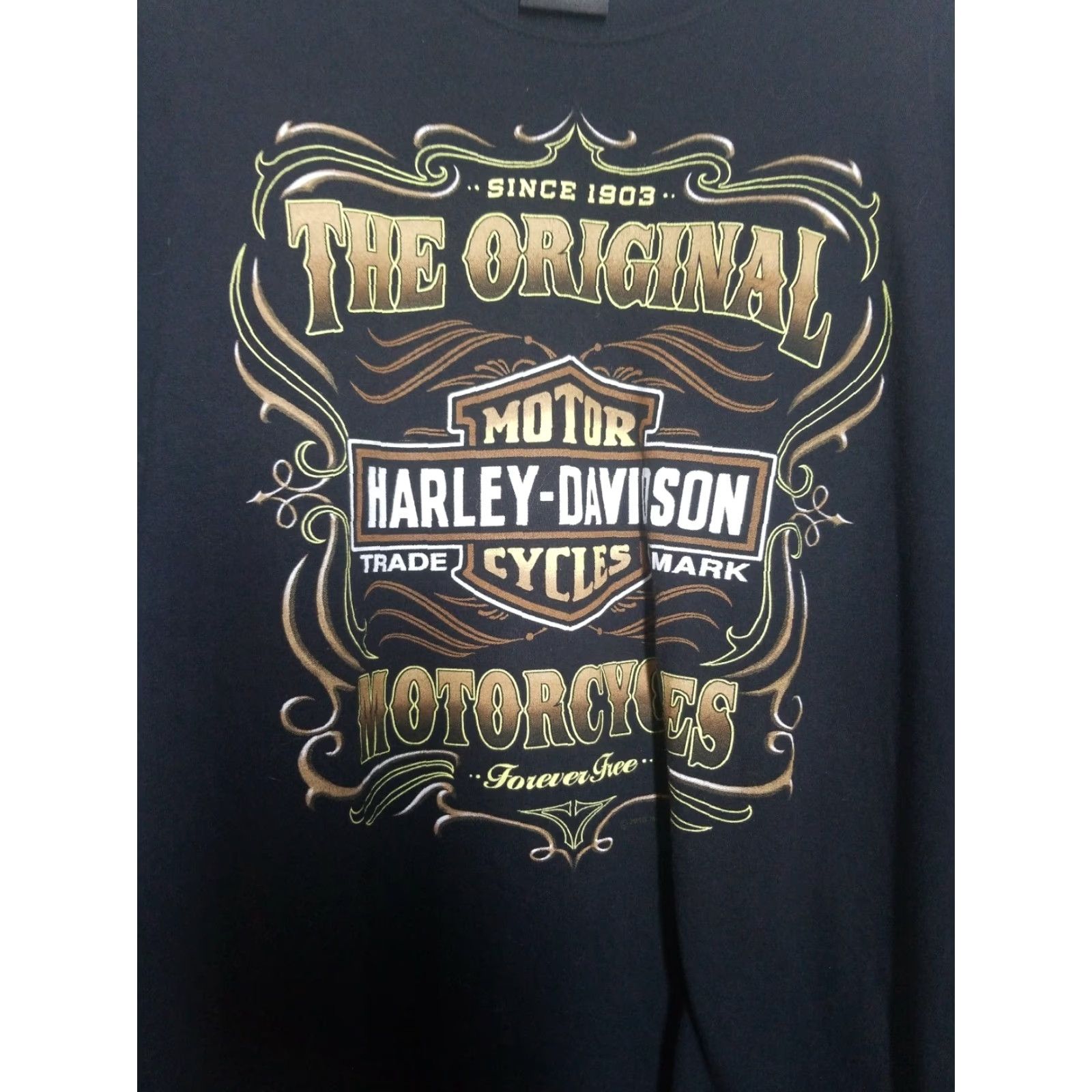 Harley Davidson VINTAGE Harley-Davidson T-Shirt XL Black Madeira Beach 2009 Florida Mens Size US XL / EU 56 / 4 - 3 Thumbnail
