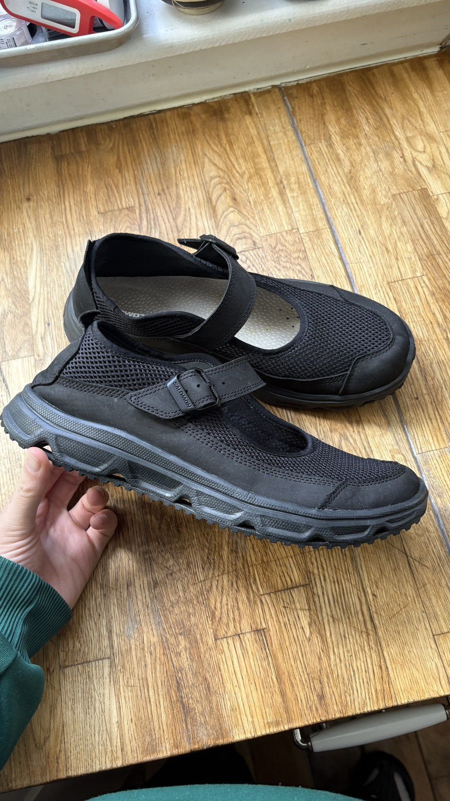 Salomon Black RX Marie-Jane Sneakers Size US 10.5 / EU 43-44 - 1 Thumbnail