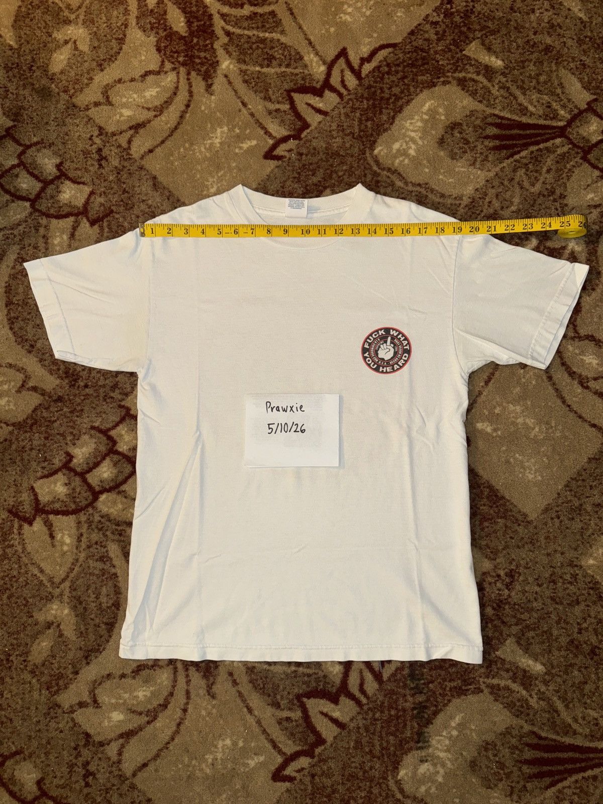 Supreme Supreme Fuck What You Heard Shirt FW08 Size US M / EU 48-50 / 2 - 10 Thumbnail