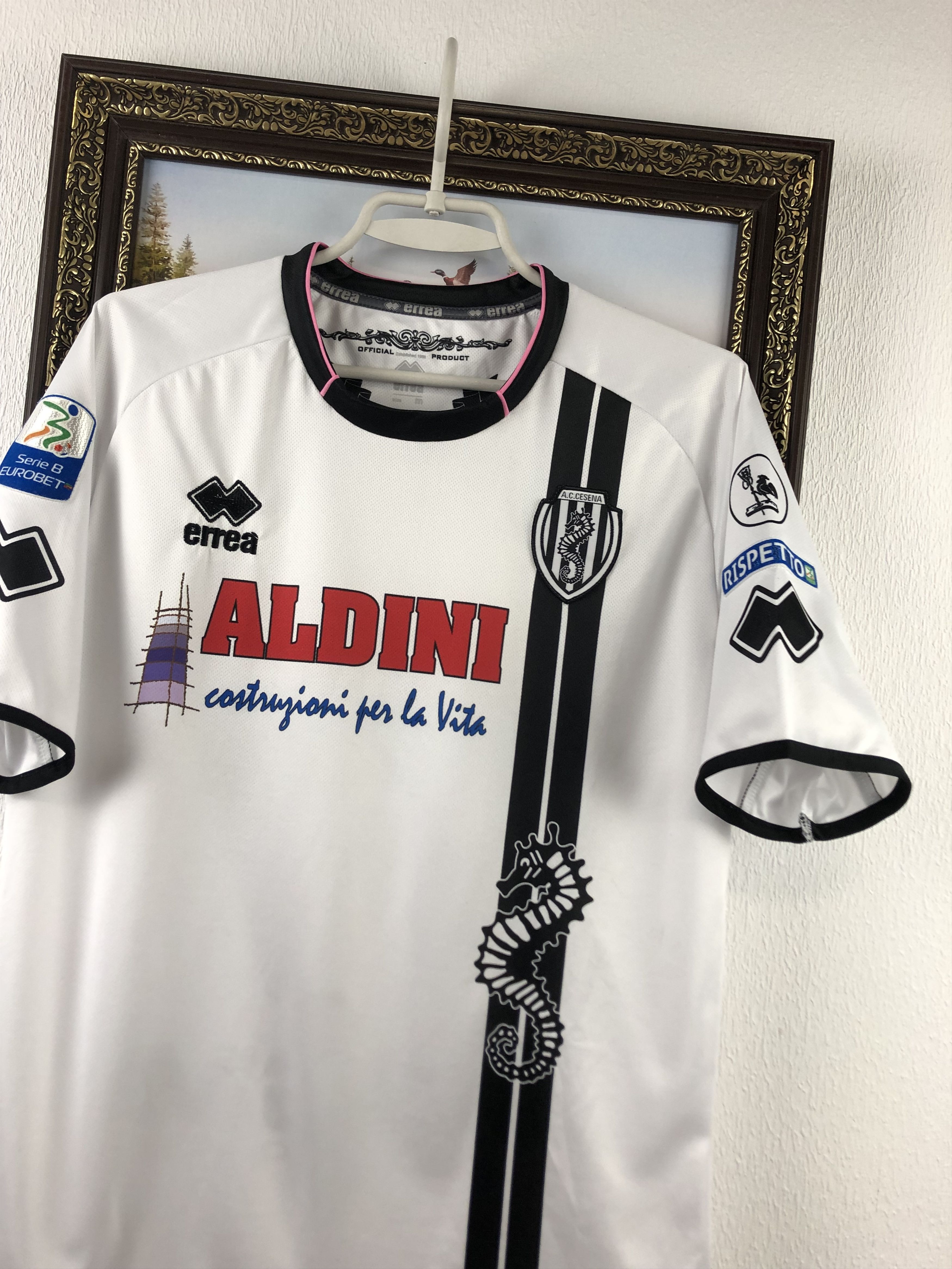 Other Cesena football shirt Match Worn Soccer Garritano Maglia Tee Size US M / EU 48-50 / 2 - 7 Thumbnail