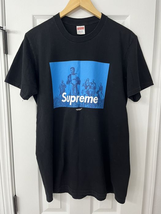 Supreme Supreme x Undercover Seven Samurai T-Shirt Black | Grailed