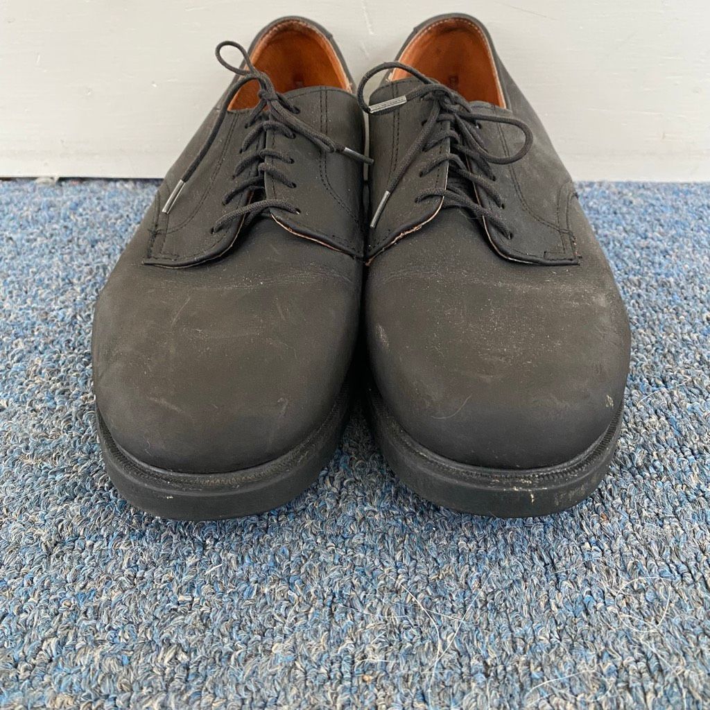 G.H. Bass & Co. G.H. Bass & Co men 9 leather tie up dress shoes matte black Size US 9 / EU 42 - 4 Thumbnail