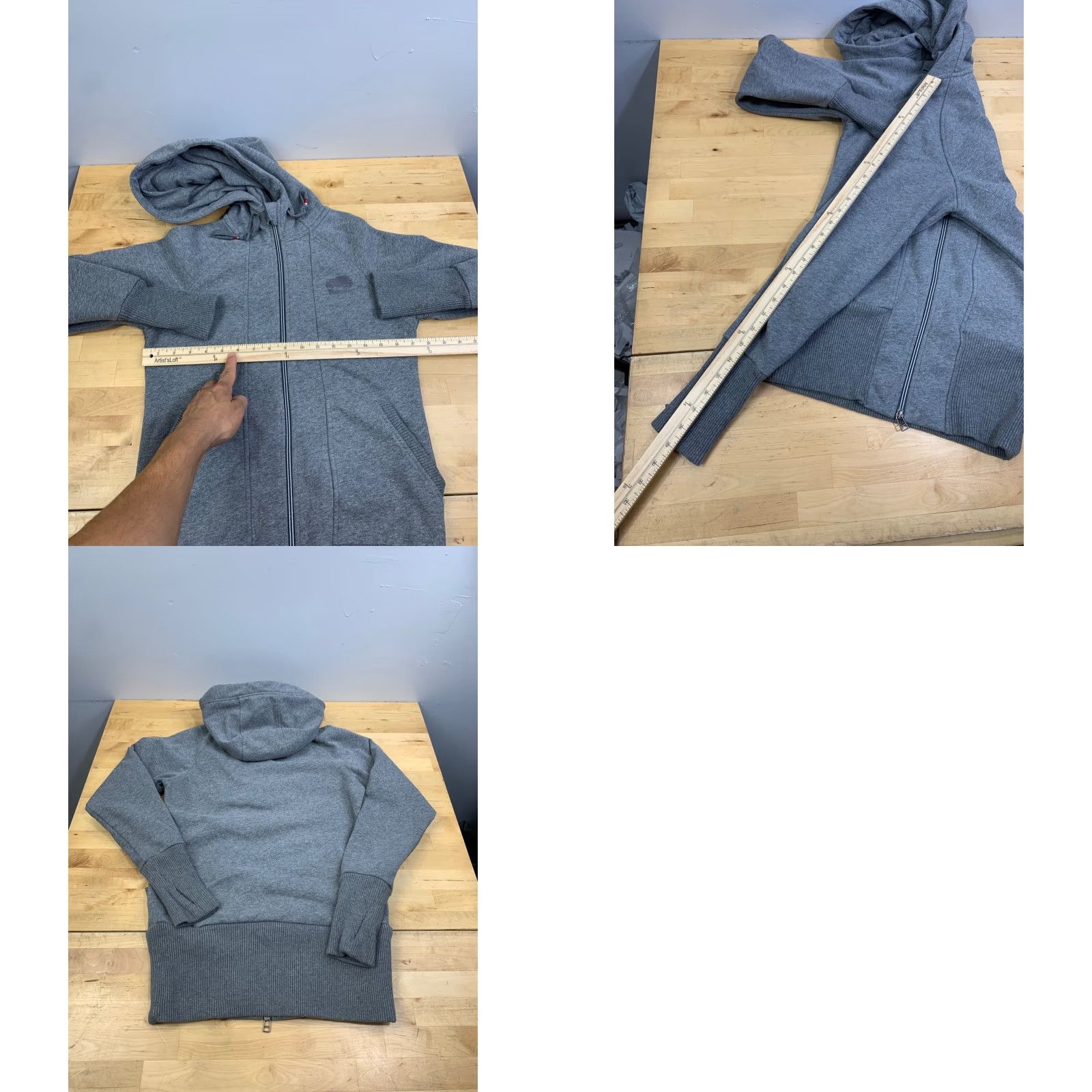 Roots Roots Canda Jacket Women M Gray Full Zip Hooded Casual Size M / US 6-8 / IT 42-44 - 8 Thumbnail