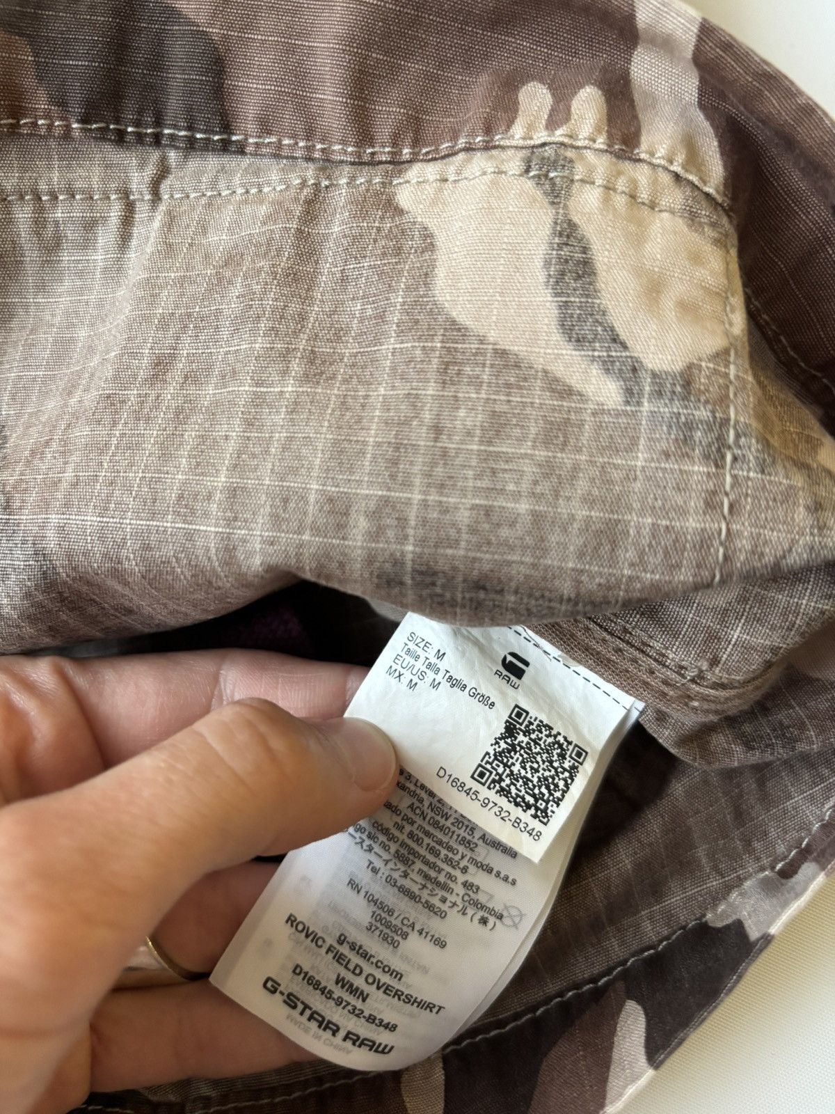 G-Star G Star Raw Tactical Camo Light Boxy Jacket Size S / US 4 / IT 40 - 12 Thumbnail