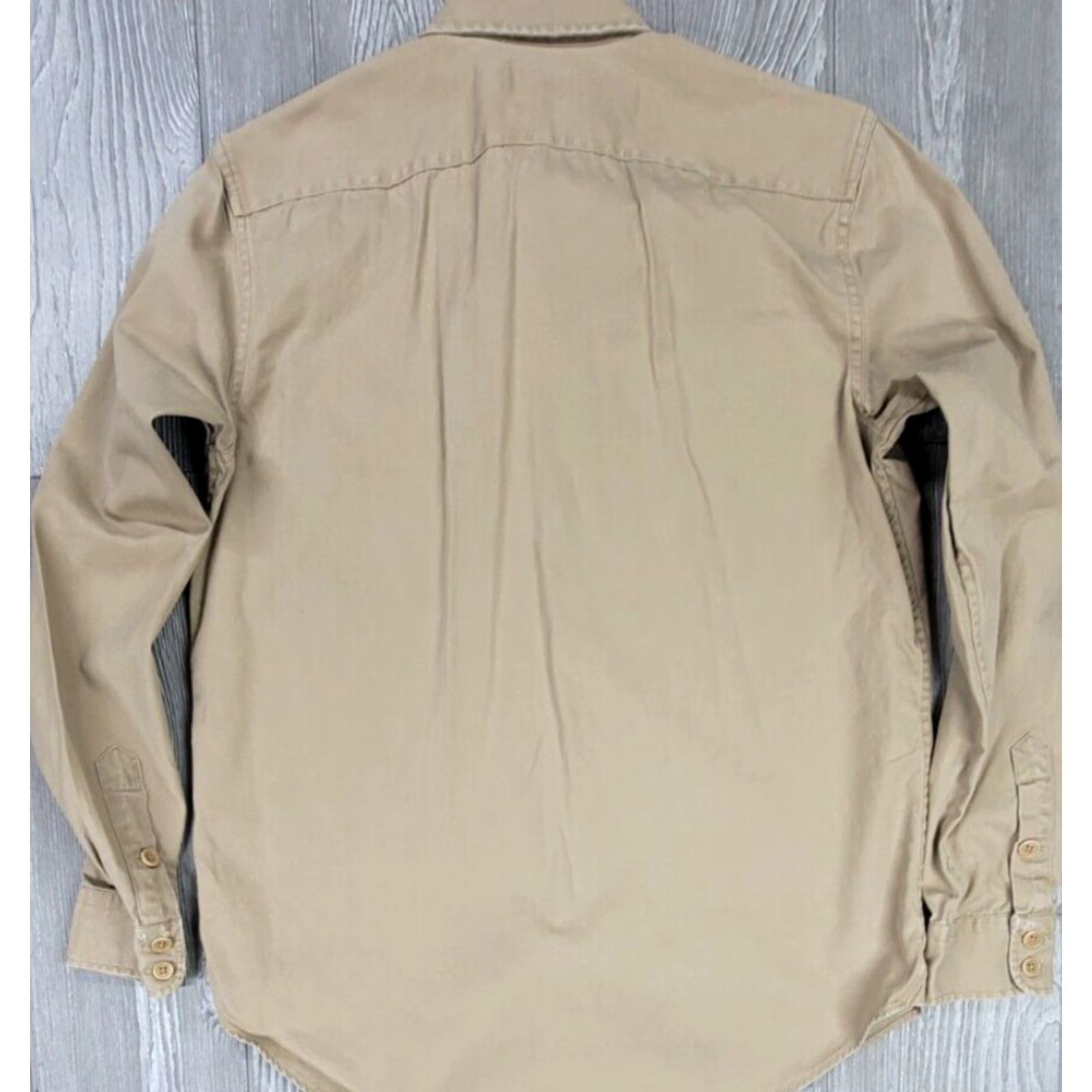 Polo Ralph Lauren Polo Ralph Lauren Womens Military Surplus Twill Beige Button Up Shirt 6 Type K-1 Size M / US 6-8 / IT 42-44 - 5 Thumbnail