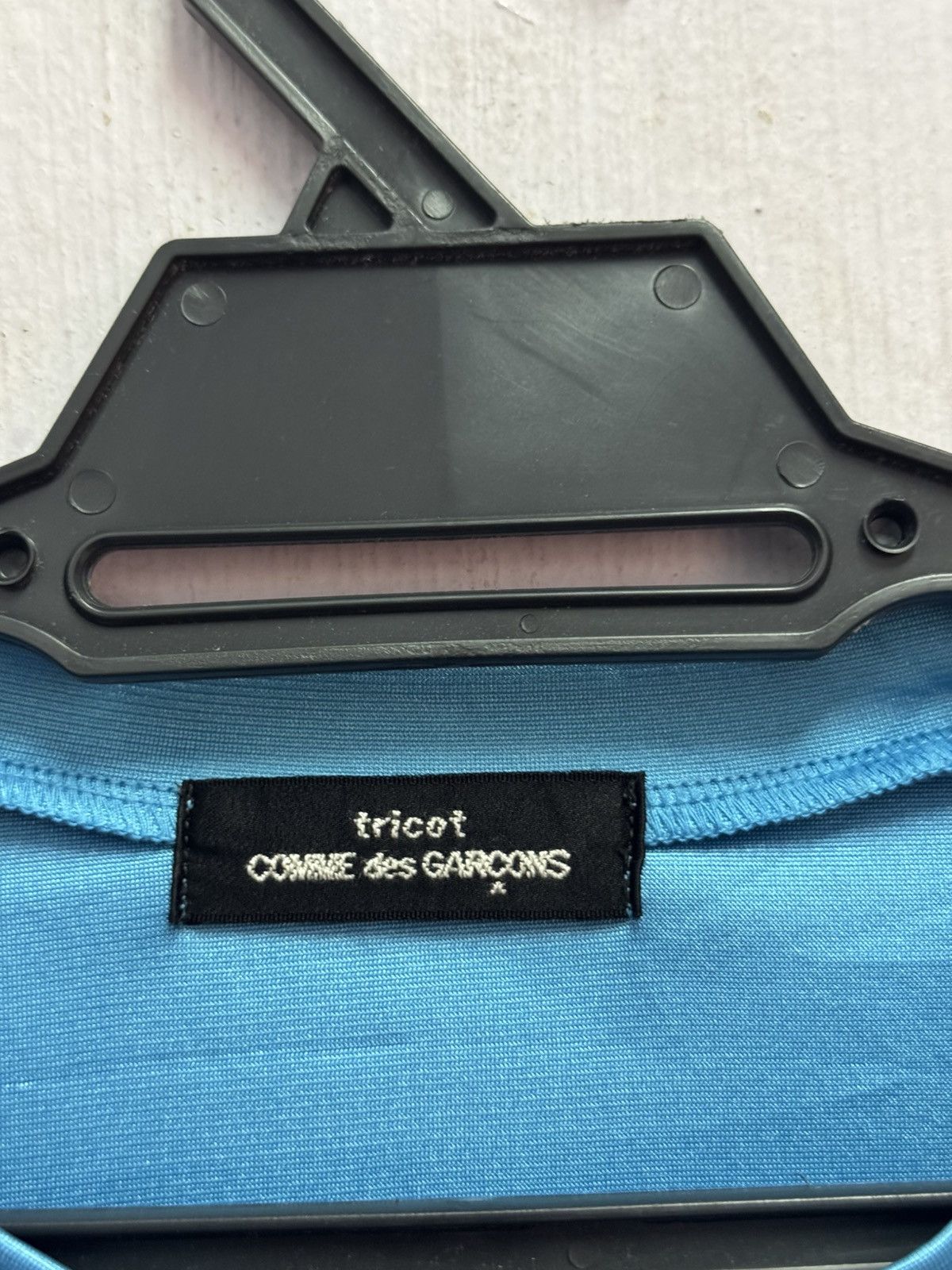 Tricot Comme des Garcons Vintage 90s Comme Des Garcons Crop Top Long Sleeve Size S / US 4 / IT 40 - 9 Thumbnail