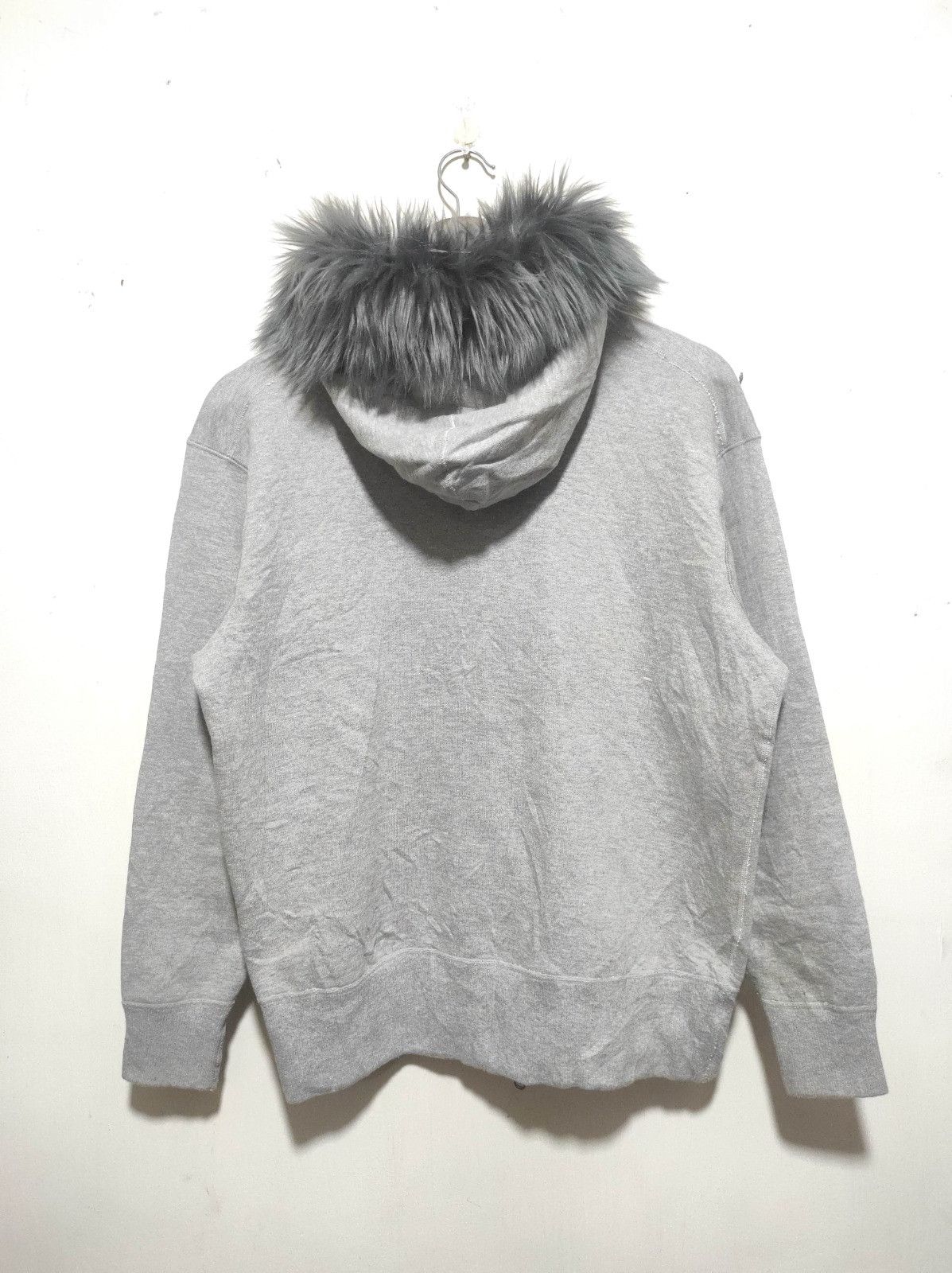 Japanese Brand So-ro made in Japan double zip fur hoodie ifsix LGB style Size US XS / EU 42 / 0 - 12 Thumbnail