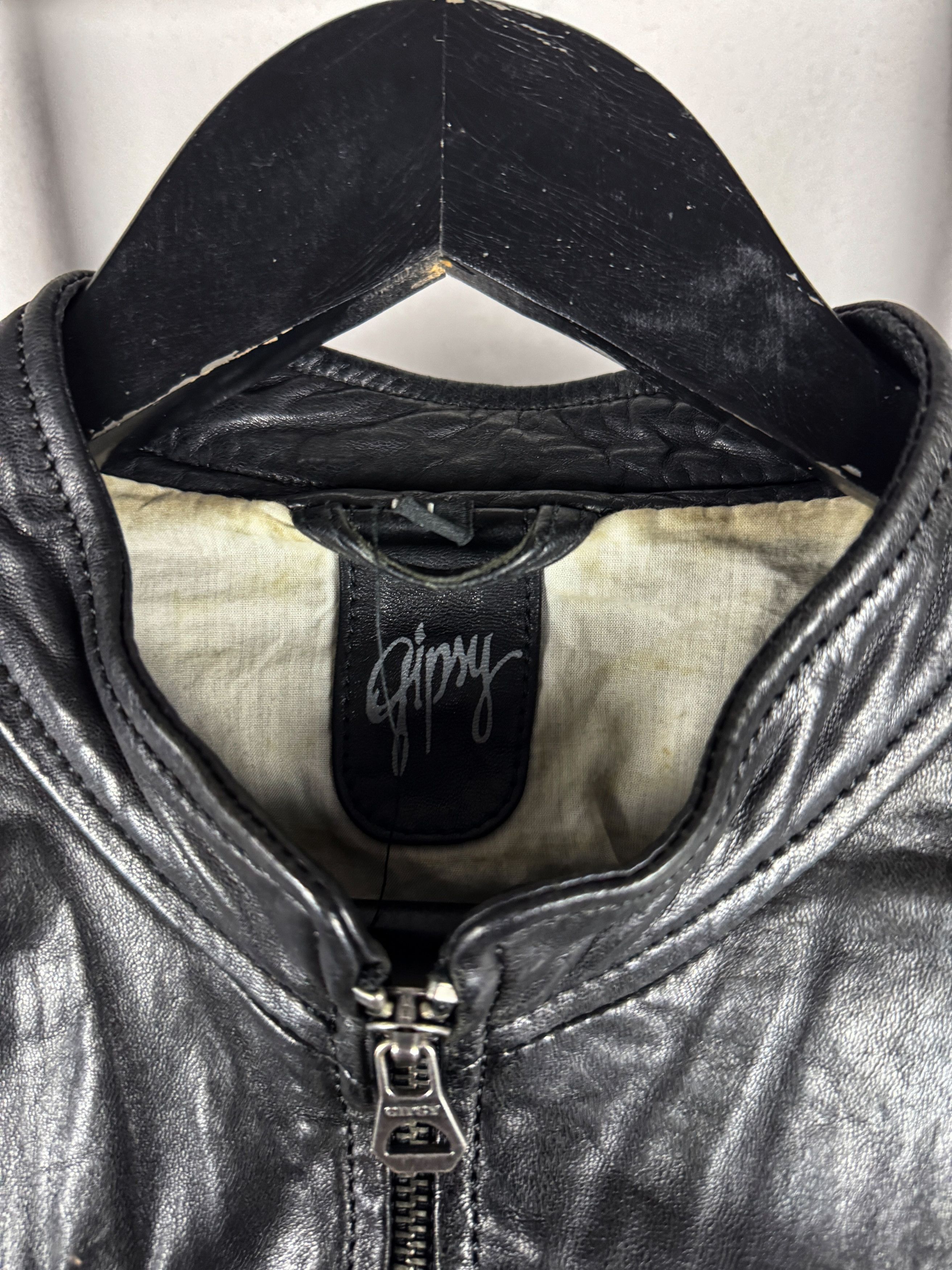 Hysteric Glamour Avant Garde Hysteric Real Leather Cargo Gipsy Jacket 90s Size US S / EU 44-46 / 1 - 10 Thumbnail