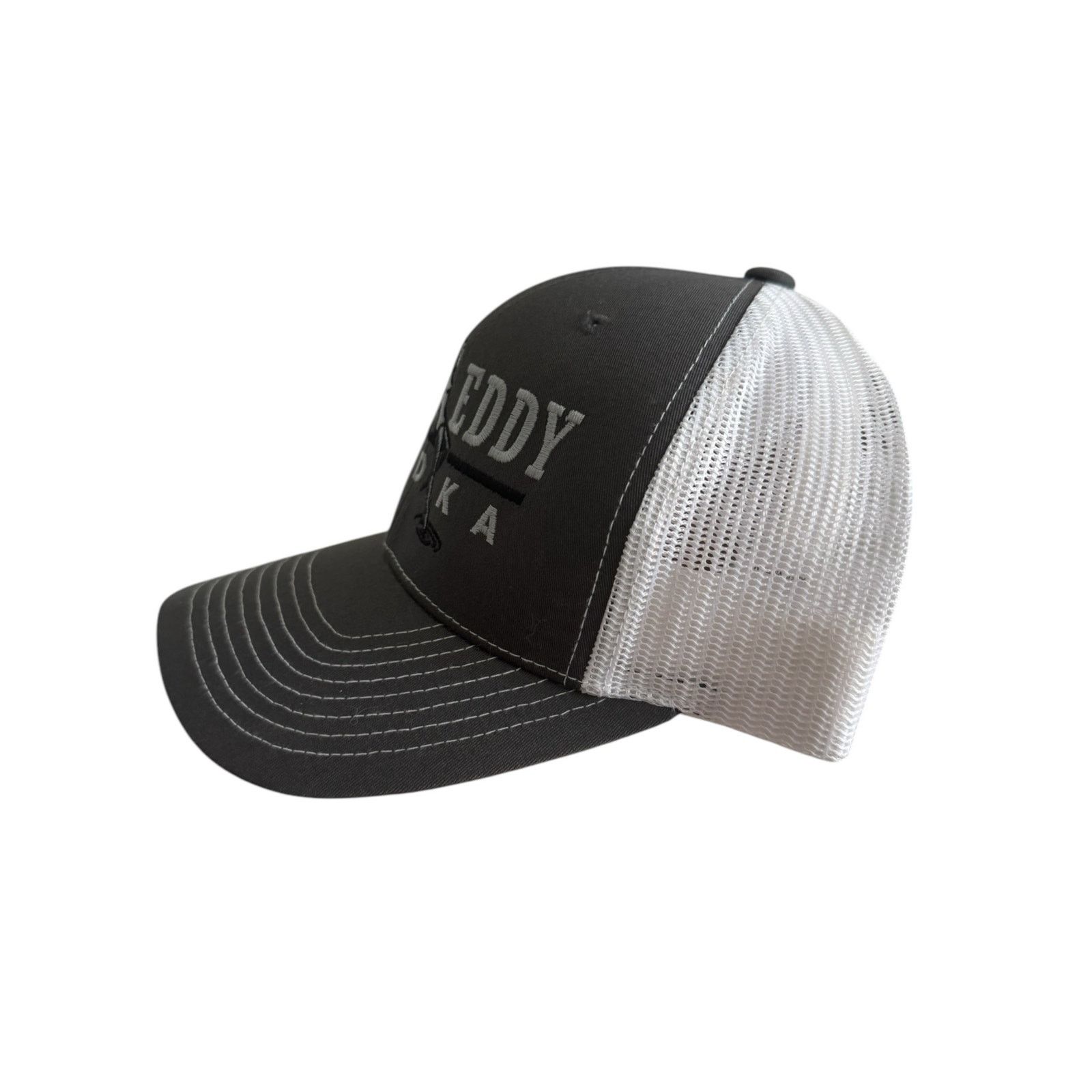 Richardson Deep Eddy Vodka Gray Adjustable SnapBack Baseball Hat Size ONE SIZE - 3 Thumbnail