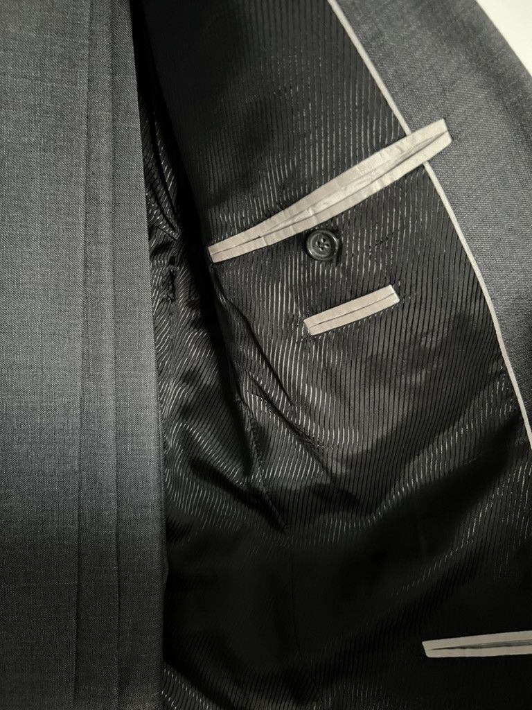 Hugo Boss Grey Classic Suit Size 38R - 3 Thumbnail