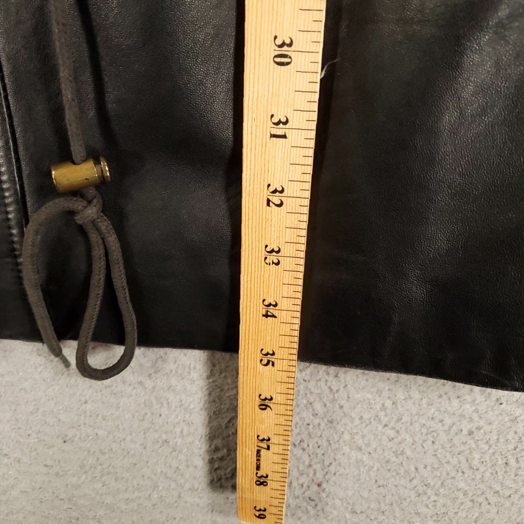 Vintage VINTAGE Tannery West Black Leather Jacket Womens XS Hooded Lined Long Sleeve Mid-Length Size XS / US 0-2 / IT 36-38 - 7 Thumbnail