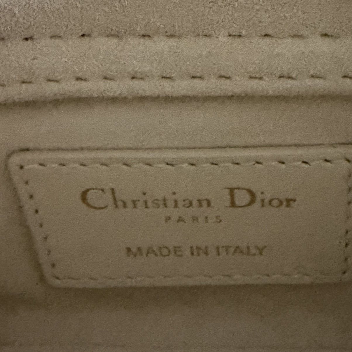 Dior Dior Lady D-Joy Micro Latte Cannage Lambskin— Gently used Size ONE SIZE - 10 Thumbnail