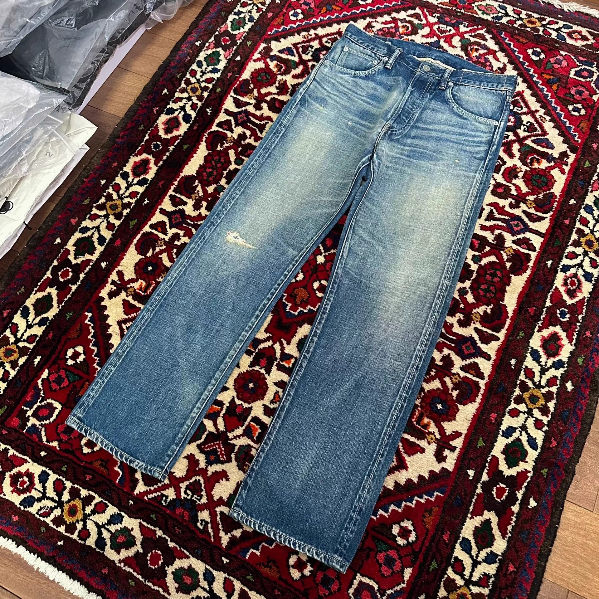Visvim visvim 13ss 01d10 01 jeans W34L30 9.8 new Size US 34 / EU 50 - 5 Thumbnail