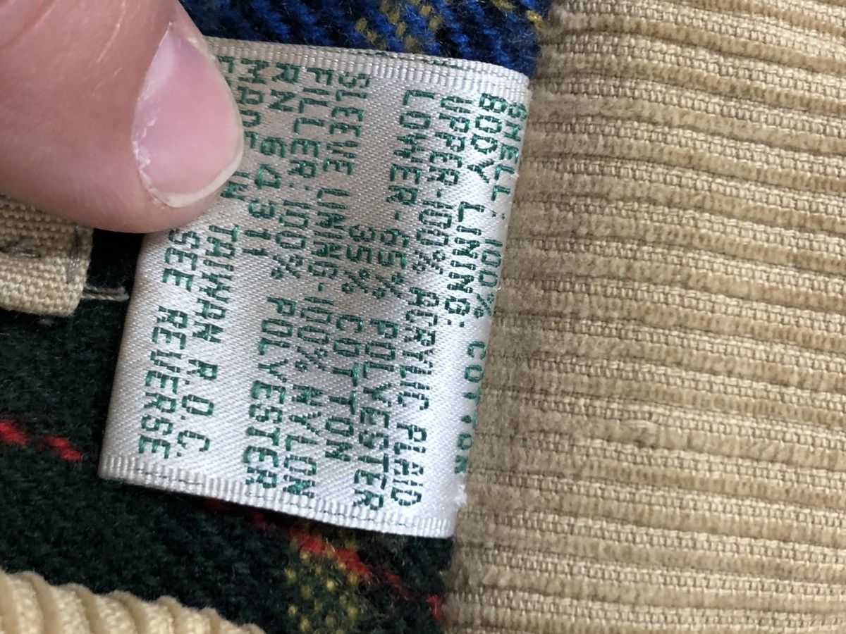Vintage Vintage Forest Club Jacket Corduroy Collar Plaid Lined 90s Size US L / EU 52-54 / 3 - 11 Thumbnail