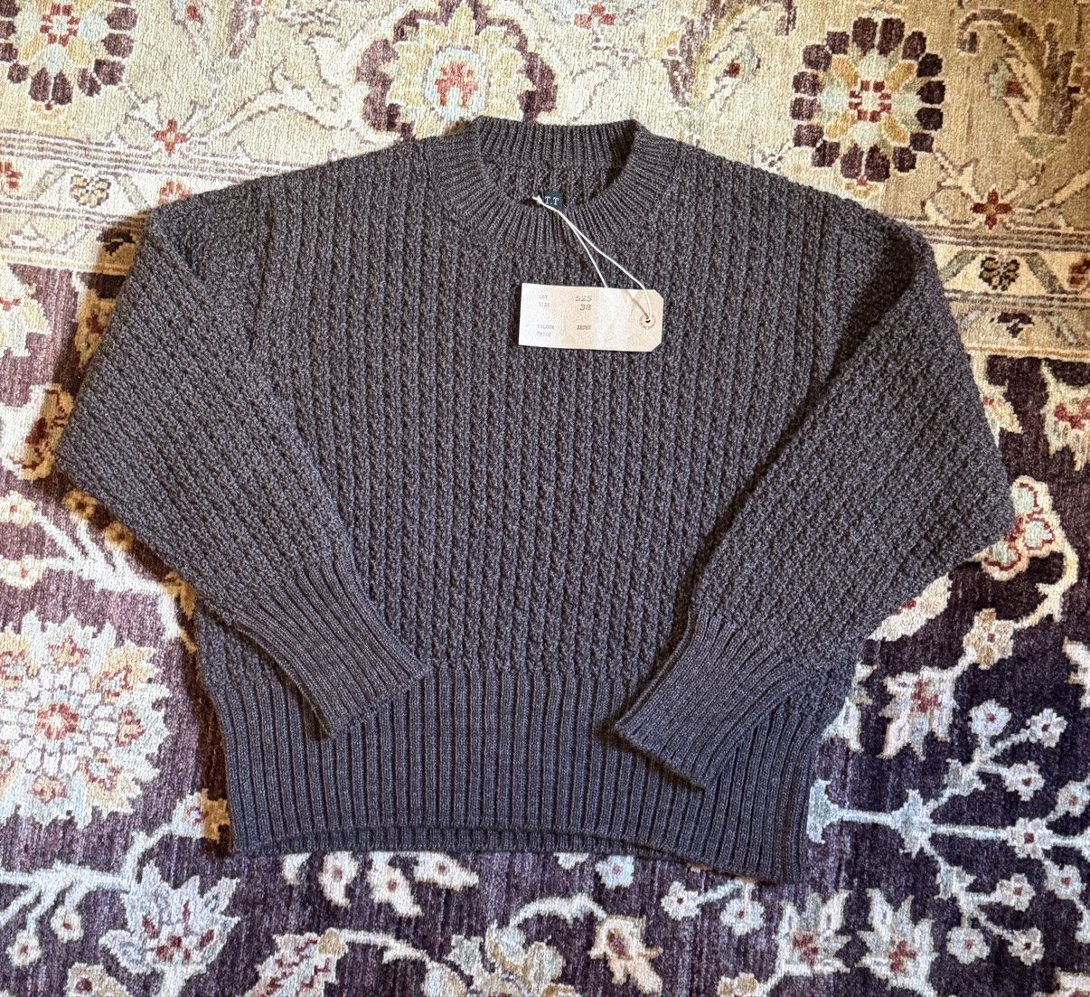 Taiga Takahashi Taiga Takahashi Lot 525 Sweater Brown Sz 38 NWT Size US M / EU 48-50 / 2 - 1 Thumbnail