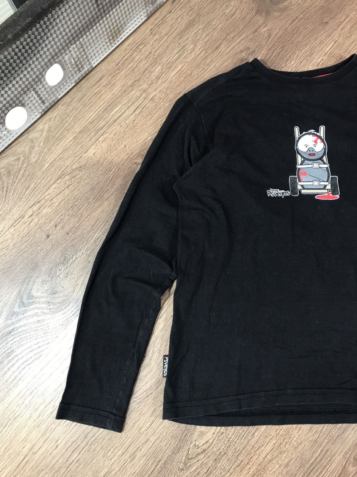 Vintage Rare Vintage Little Psychos Skateboard T Shirt 90s Size US S / EU 44-46 / 1 - 2 Thumbnail