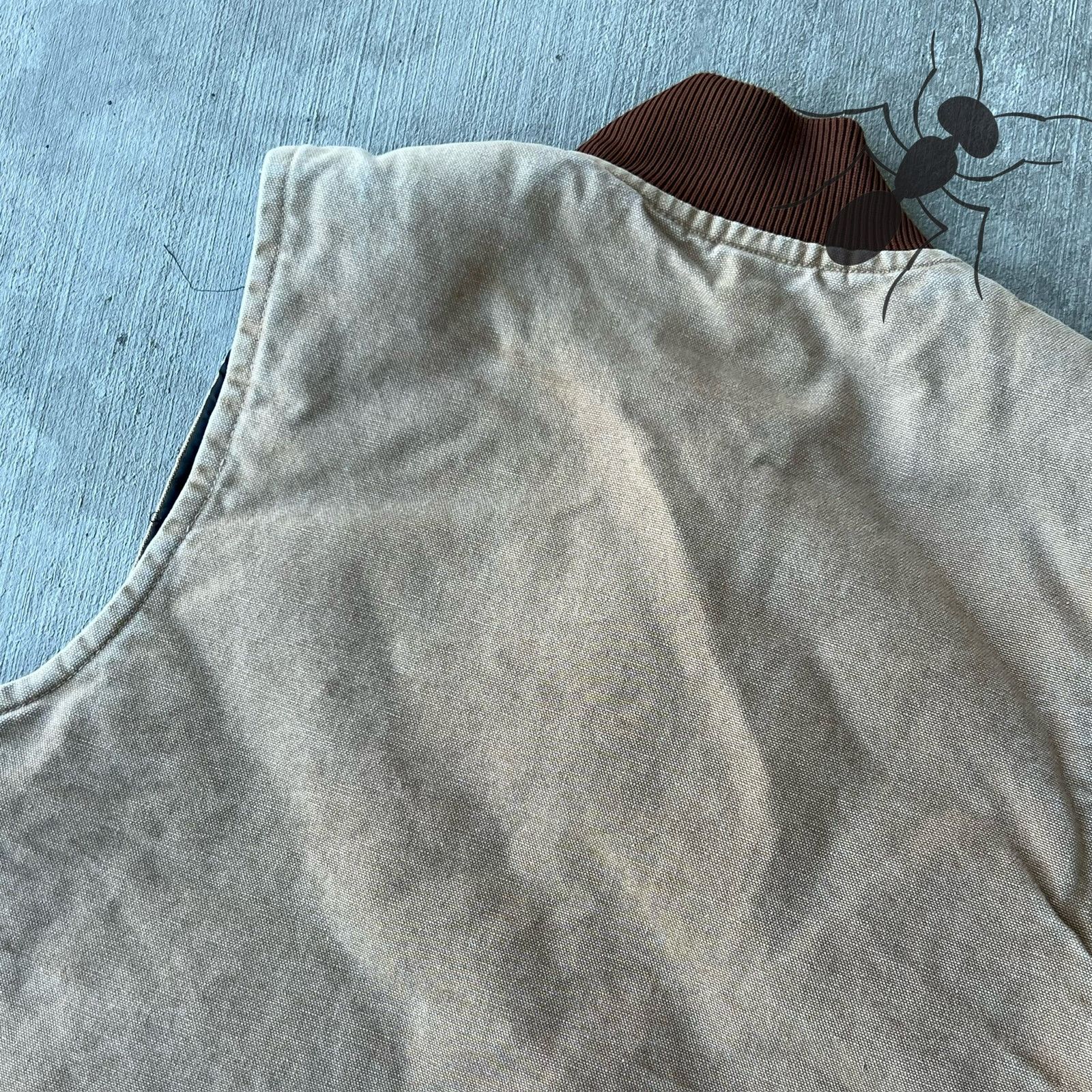 Carhartt × Vintage Carhartt faded brown work wear vest Size US S / EU 44-46 / 1 - 6 Thumbnail