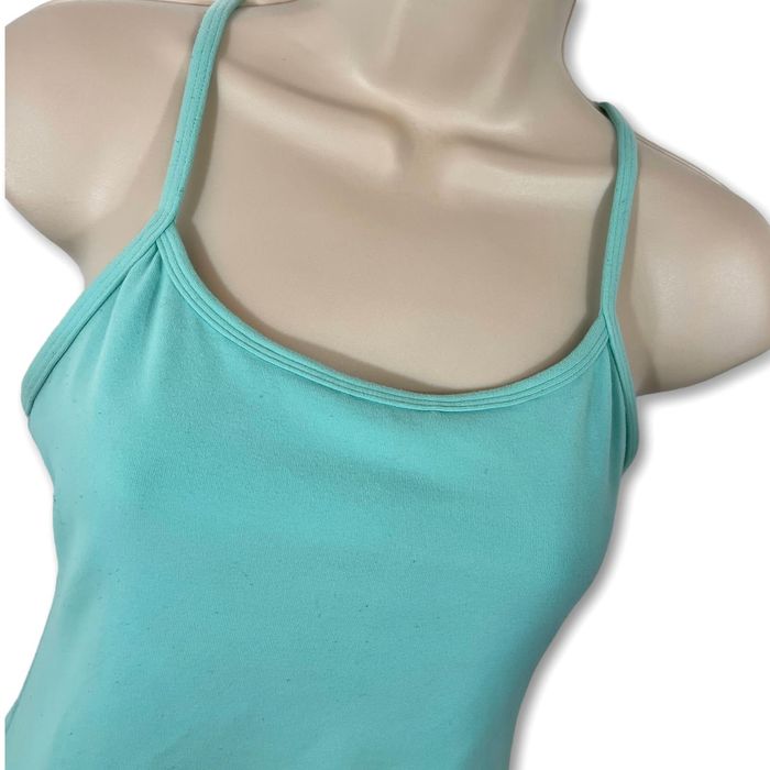 Lululemon Athletica Align Tank Top Size 8 With Bra Pads Mint Green teal