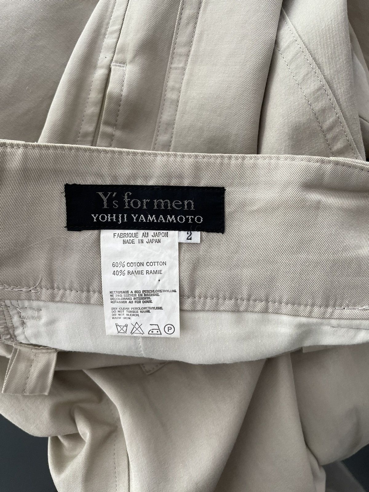 Y's for Men Y’s for Men Vintage Beige Pants Size US 36 / EU 52 - 5 Thumbnail