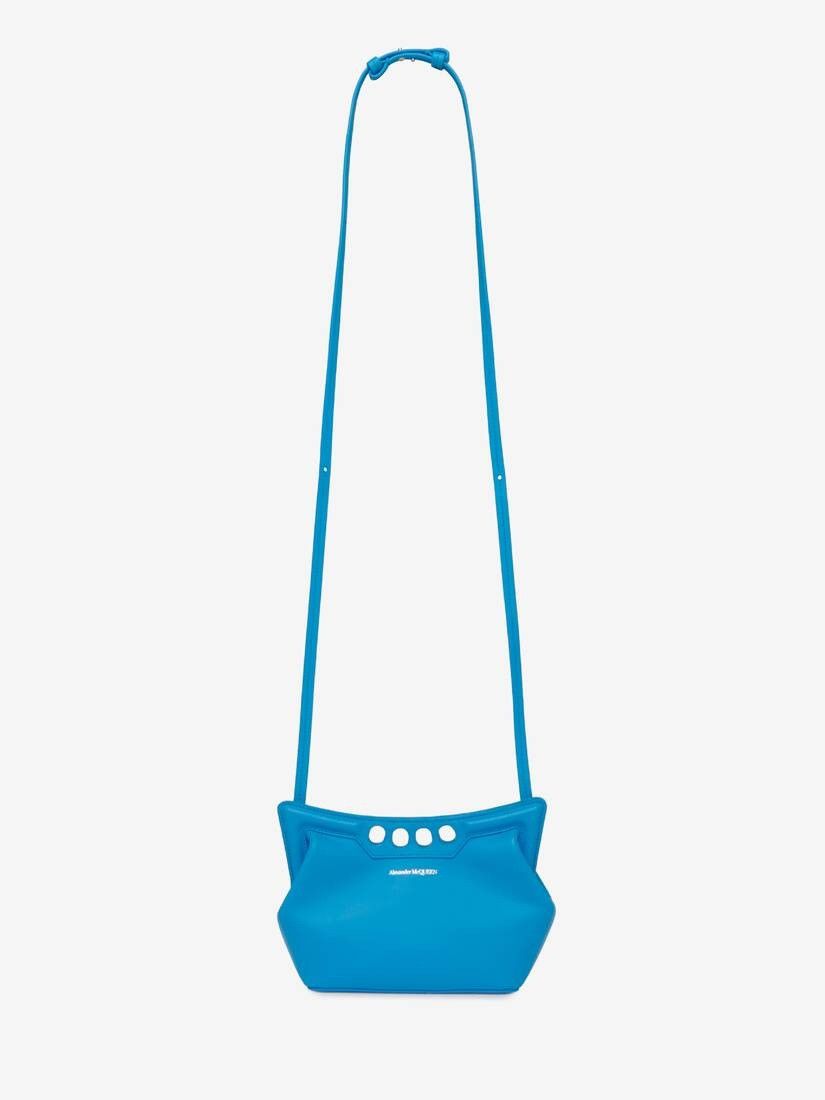 Alexander McQueen o1w1db10925 Size: OS/The Peak Bag Mini in Lapis Blue Size ONE SIZE - 5 Thumbnail