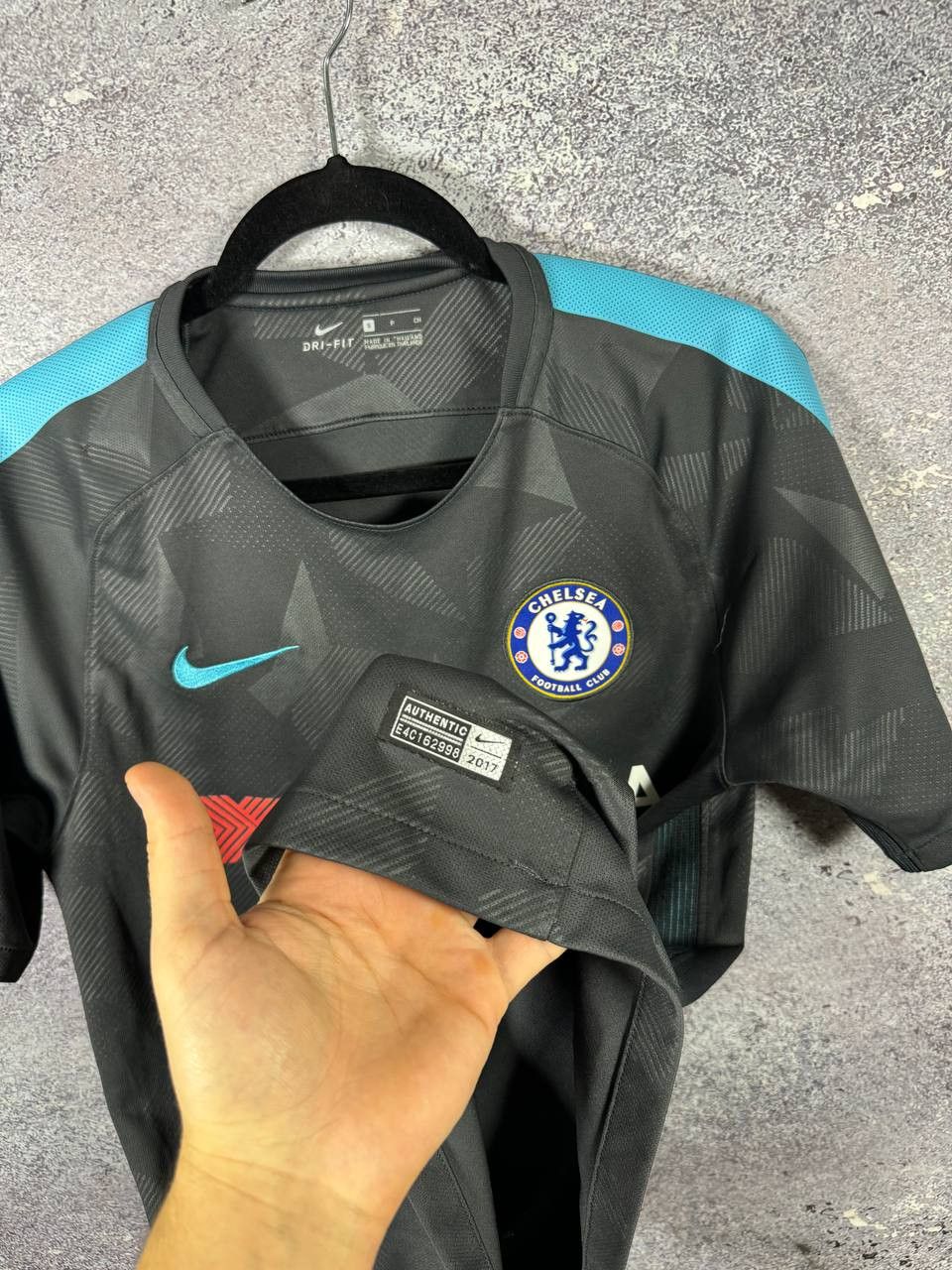 Chelsea Soccer × Nike Vintage Chelsea 2017/18 Third Nike Soccer Jersey Small Size US S / EU 44-46 / 1 - 9 Thumbnail