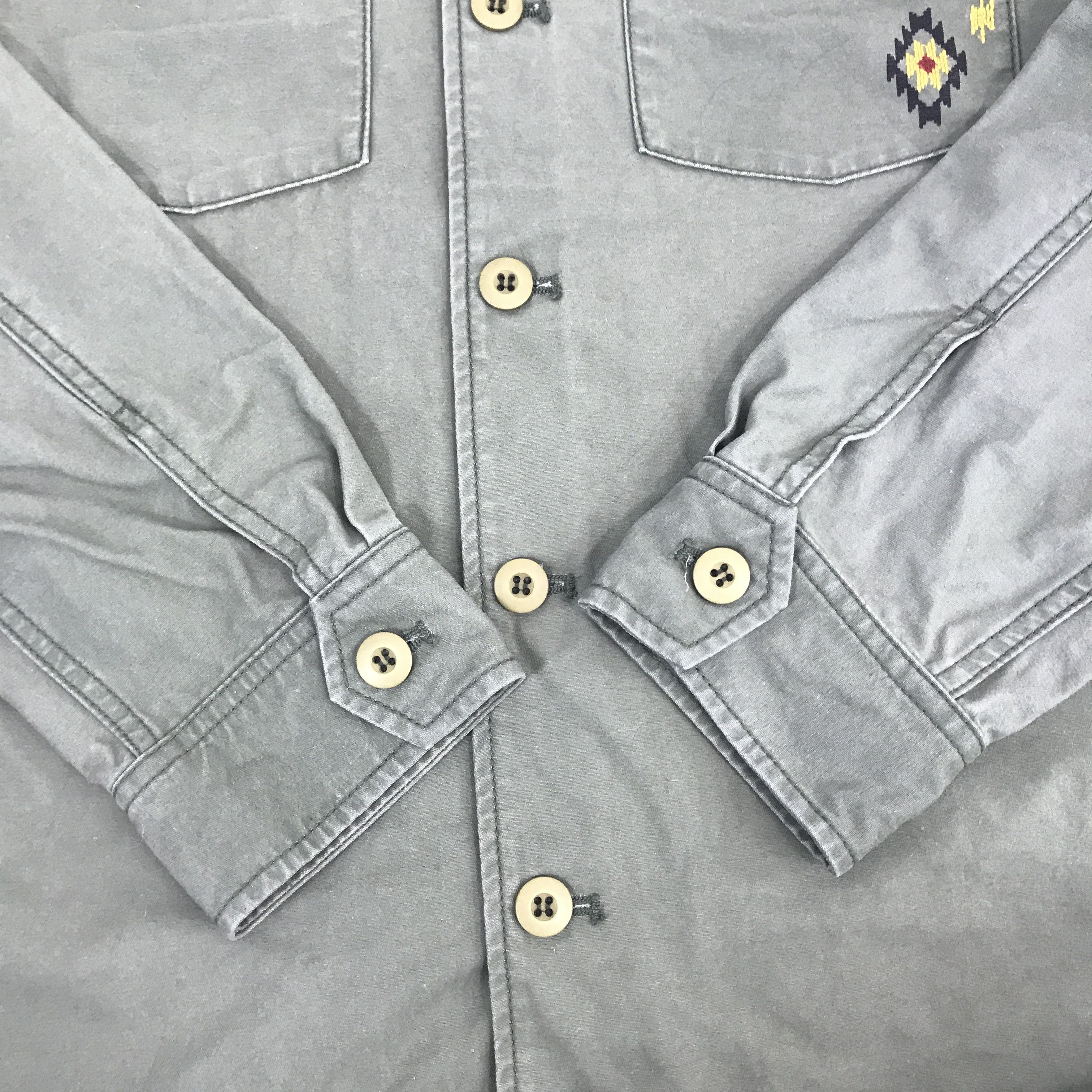 Japanese Brand × Vintage Vintage T.C Army Titicaca design Og107 Jacket Size US L / EU 52-54 / 3 - 7 Thumbnail