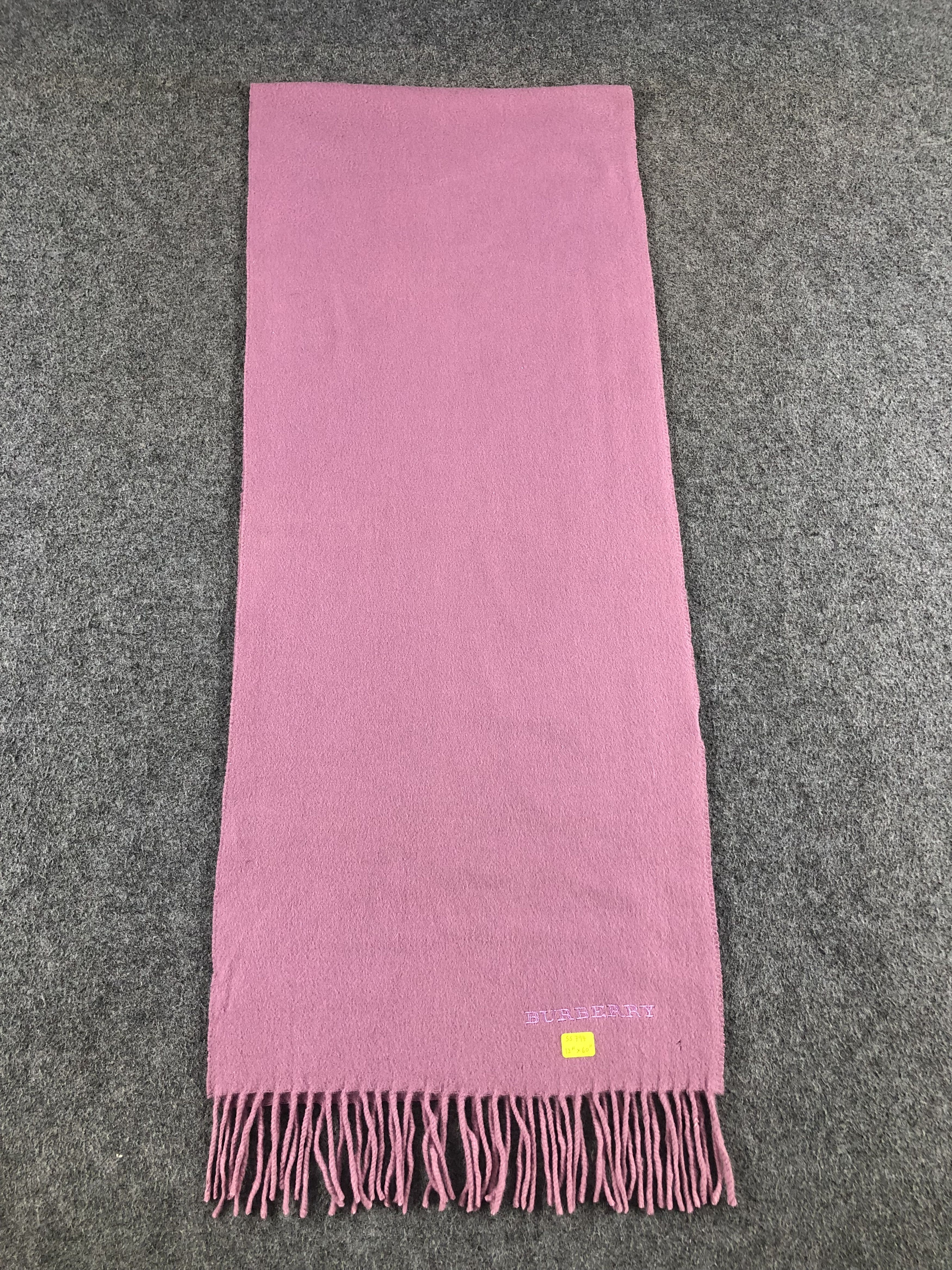 Burberry Burberry Cashmere Scarf / Muffler / Neckwear SS794 Size ONE SIZE - 3 Thumbnail