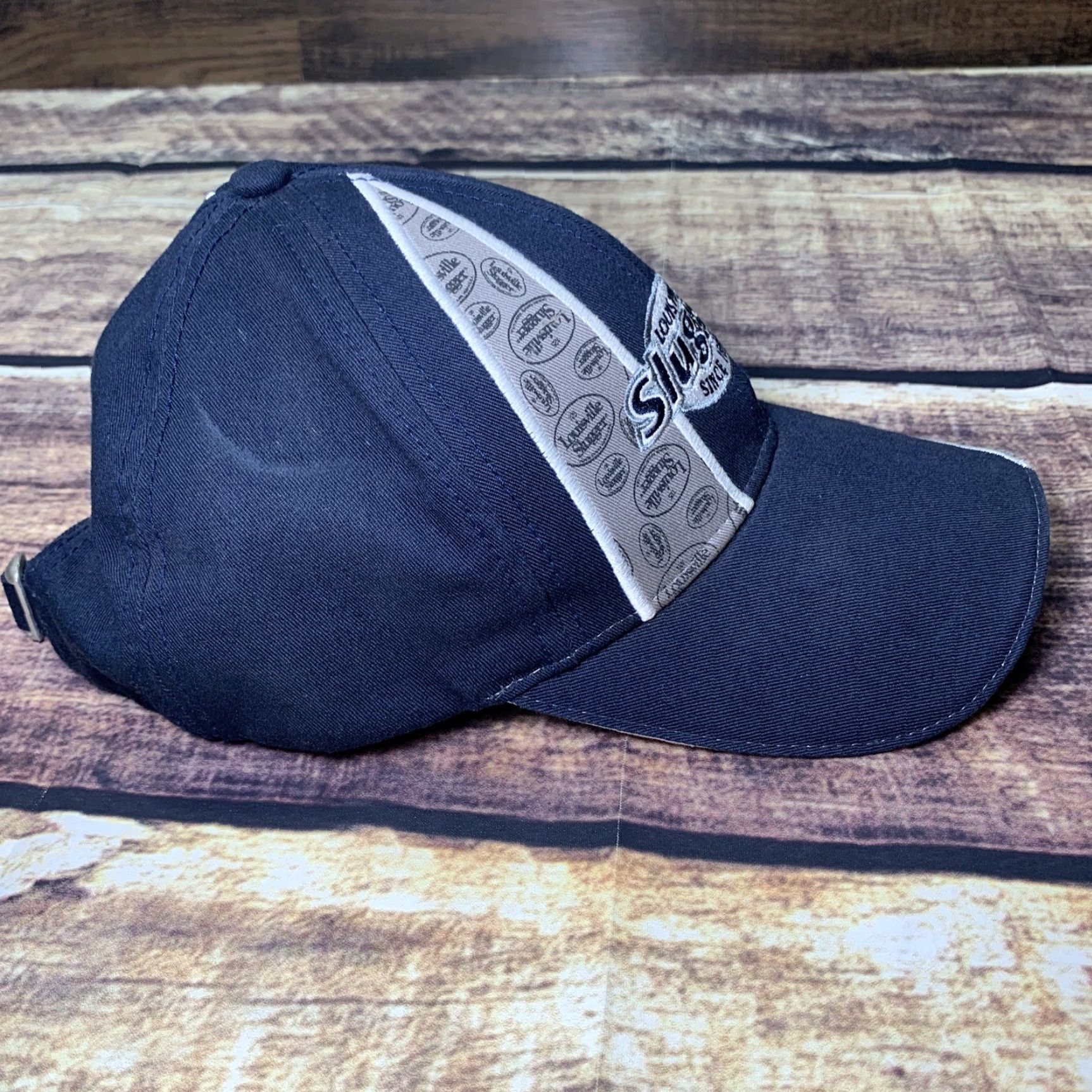 Vintage Louisville Slugger Hat Cap Embroidered Black Strapback Adjustable MPC Baseball Cap Unisex Adults Size ONE SIZE - 5 Thumbnail