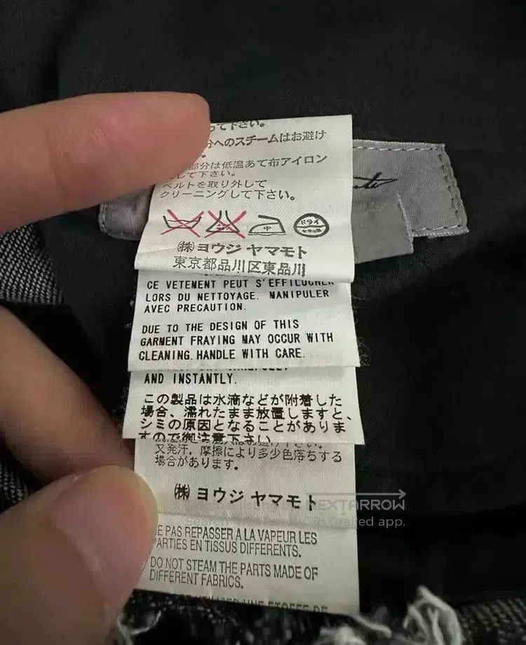Yohji Yamamoto Sz 1 Yohji Yamamoto Distressed Joint Denim. Size US 28 / EU 44 - 5 Thumbnail